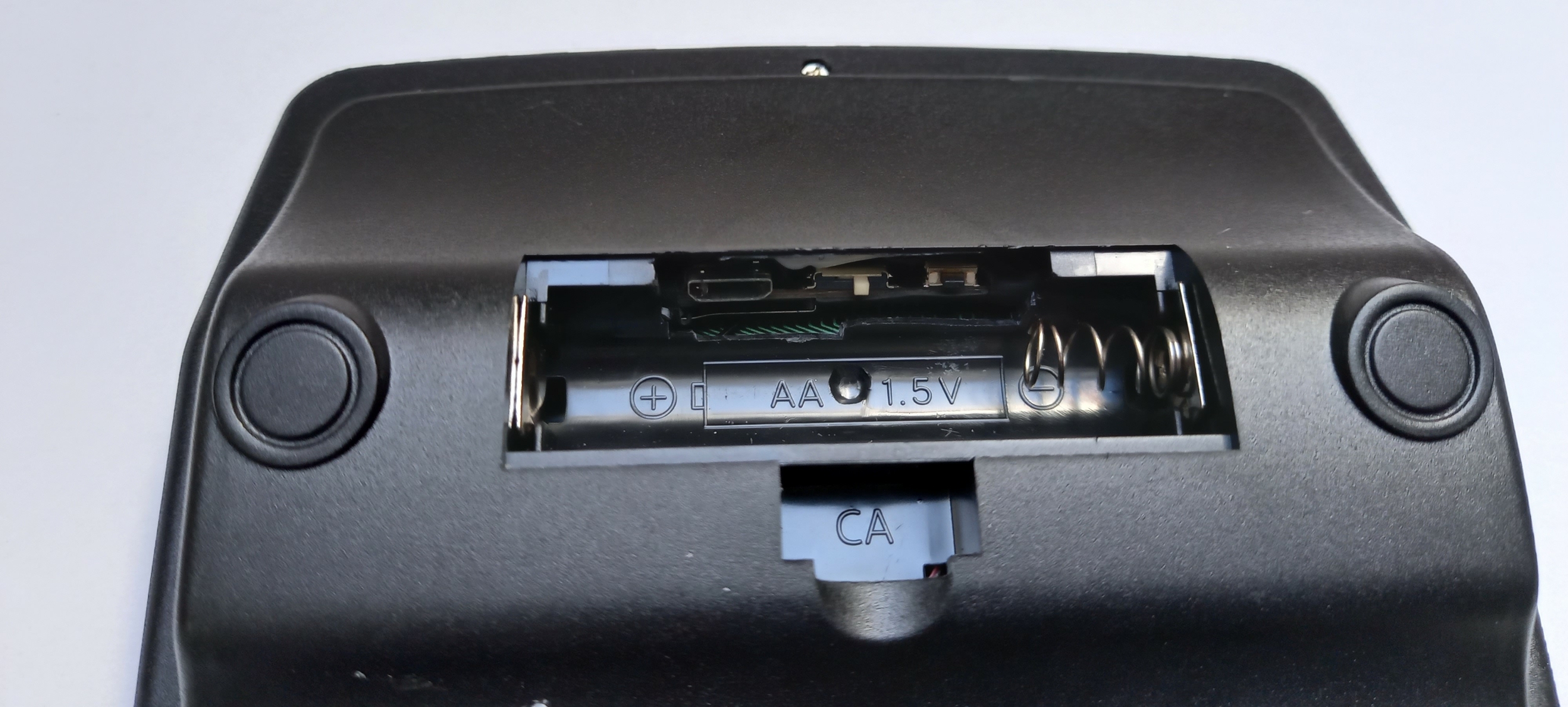 Caméra espion calculatrice arrière compariment pile