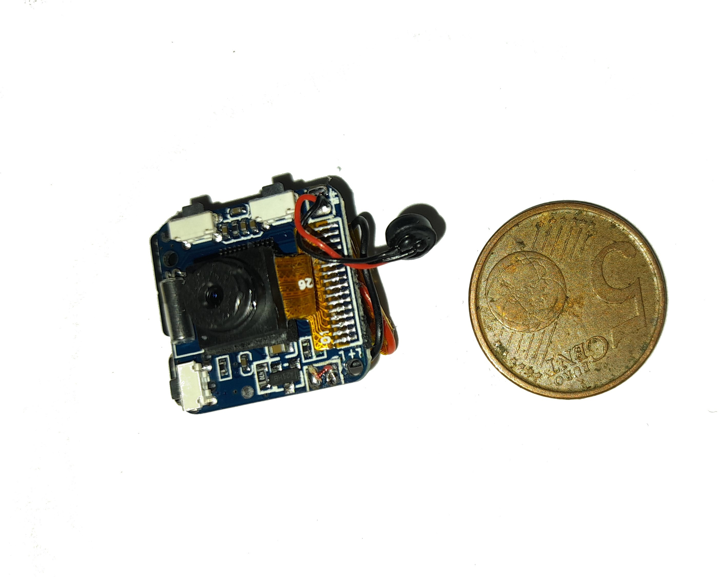 module camera espion miniature europe connection