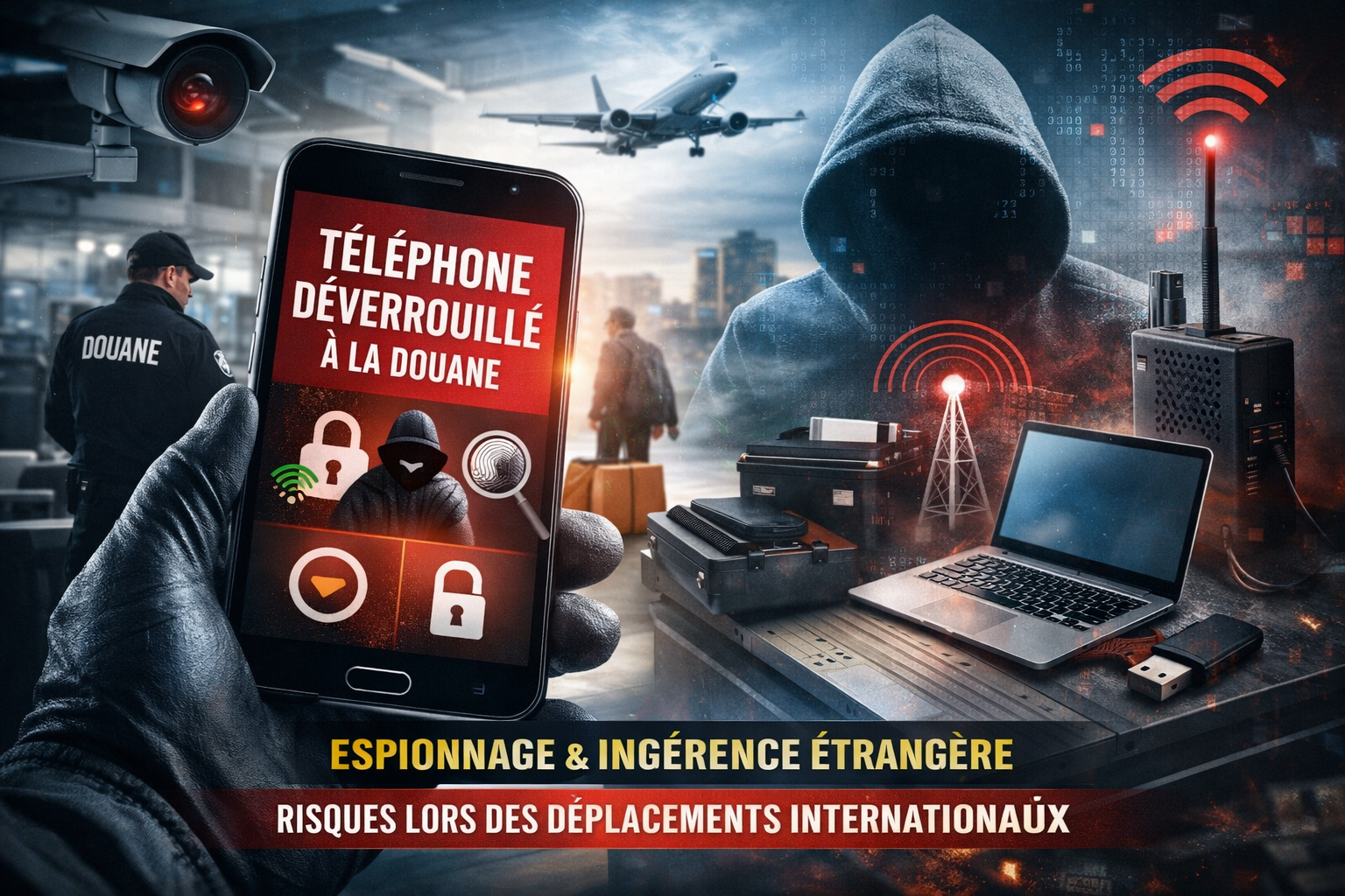 Téléphone déverrouillé à la douane : les techniques d’ingérence révélées par la DGSI