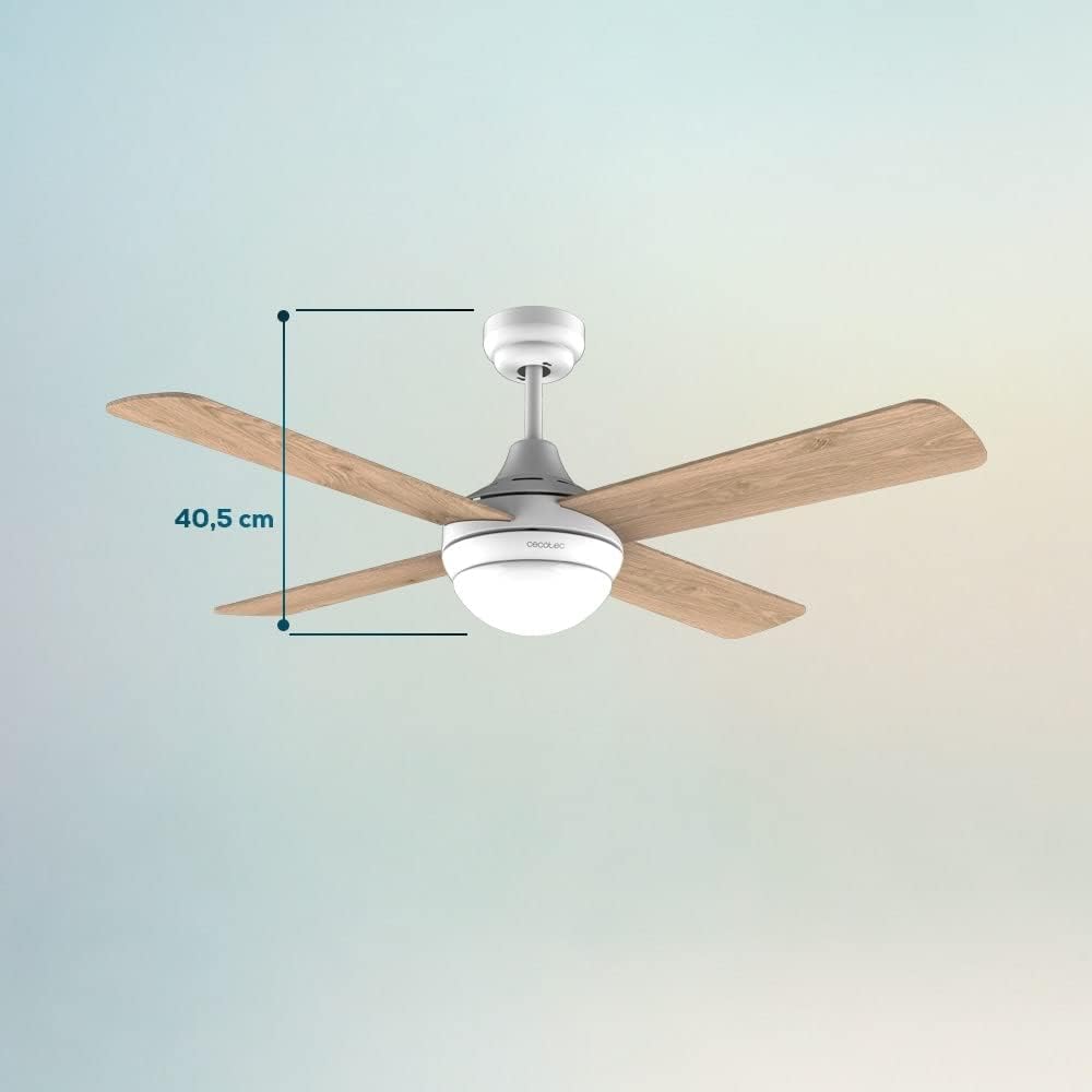 Ventilateur plafonnier avec LED caméra espion