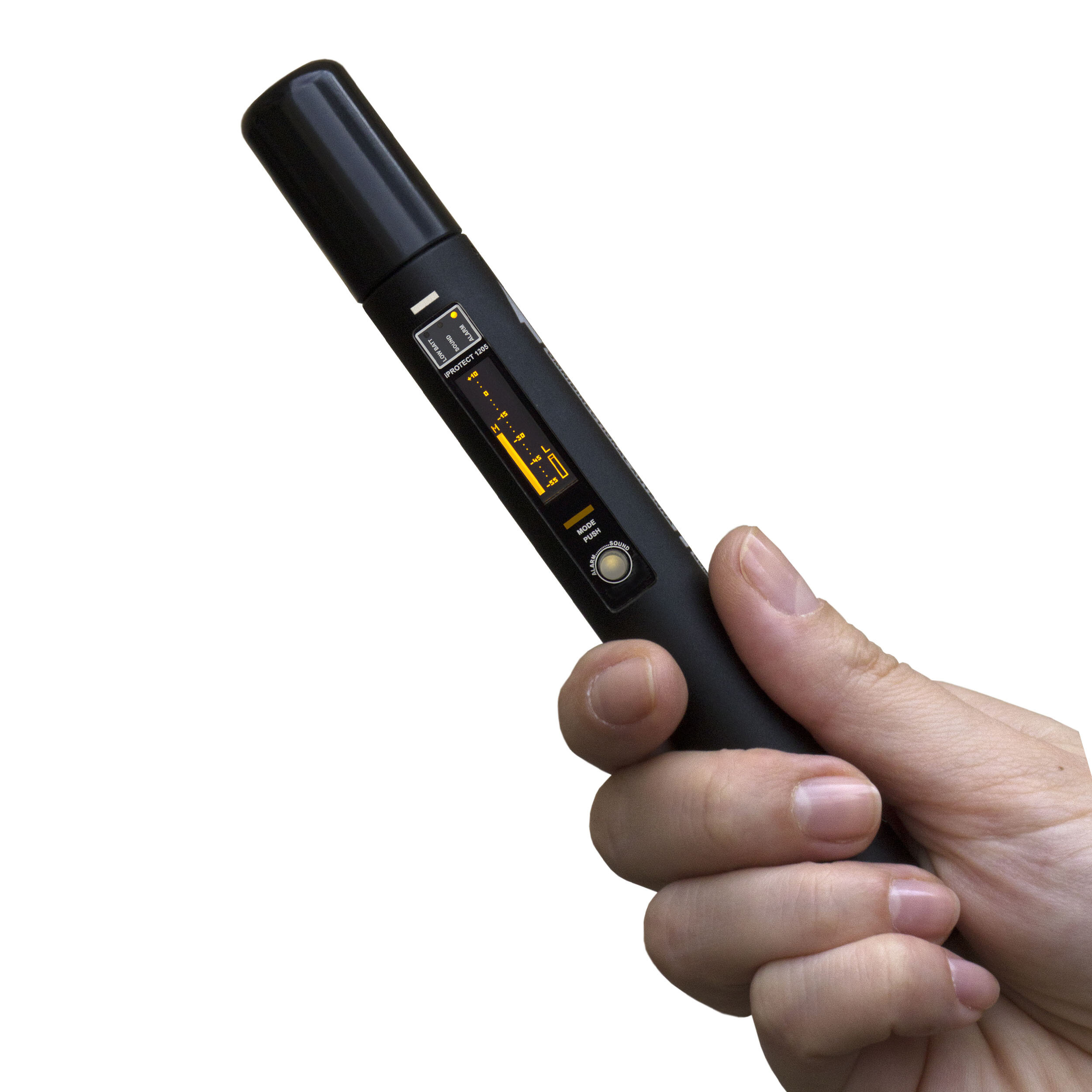 Détecteur RF de poche DigiScan Labs iProtect 1205 New pour rechercher les émissions de micros et caméras espion