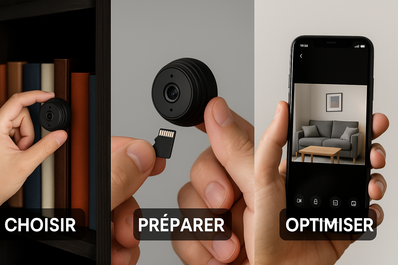 Comment installer et configurer une caméra espion ?