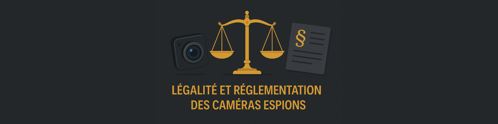 Légalité et reglementation des caméra espion