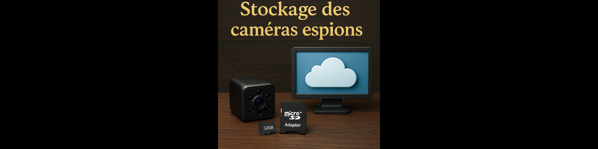 Stockage vidéo des caméras espions