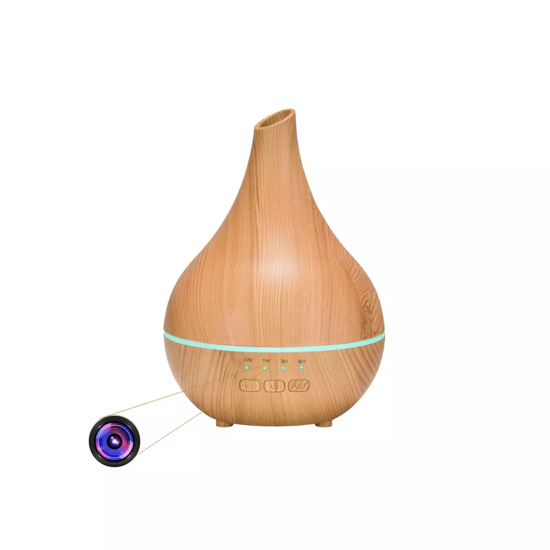 Humidificateur cam&eacute;ra espion