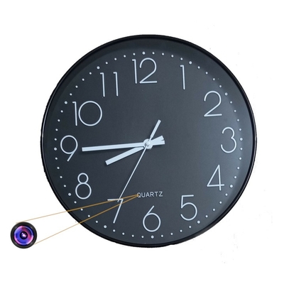 Horloge murale caméra espion 4K UHD