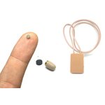 Module microphone espion GSM avec oreillette miniature comparée à un doigt