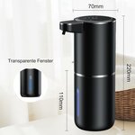 Dimensions du distributeur de savon automatique, caméra dissimulée