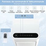 Climatiseur mobile avec caméra epsion 4K UHD Wi-Fi integré