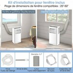 Climatiseur mobile avec caméra epsion 4K UHD Wi-Fi integré
