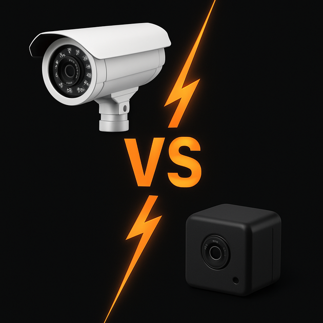 Caméra de surveillance ou caméra espion ? — visuel du guide