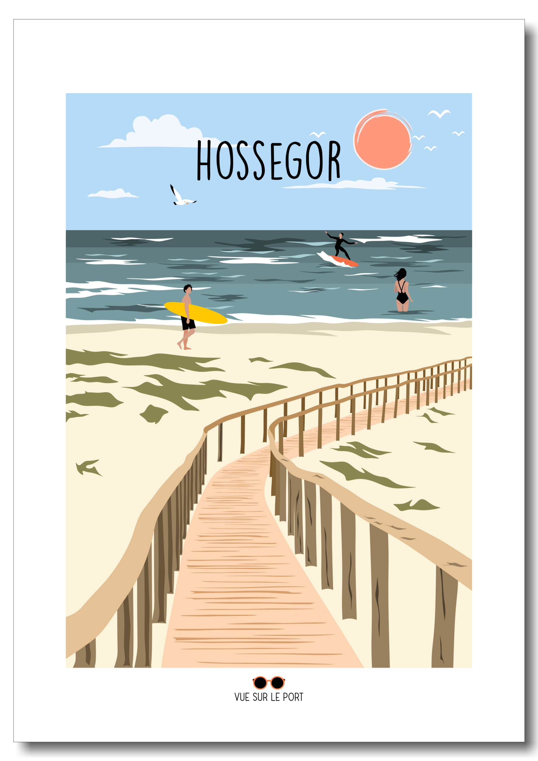 hossegor etsy