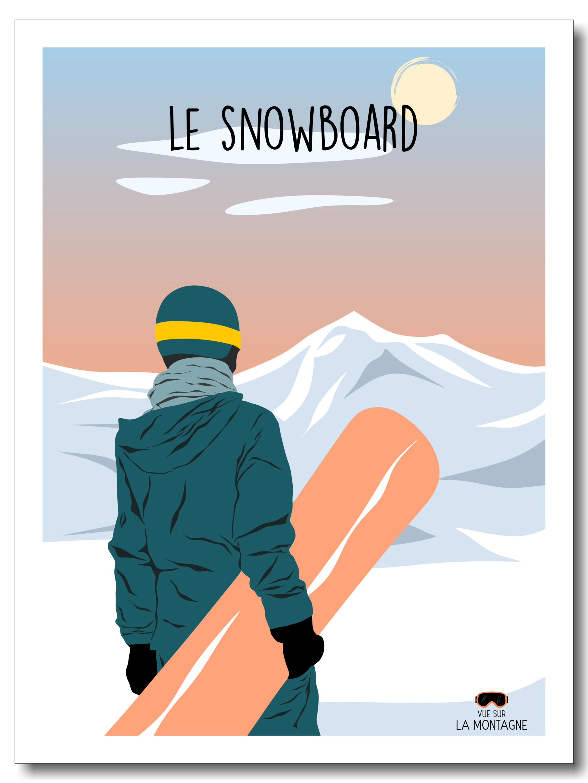 le snowboard etsy