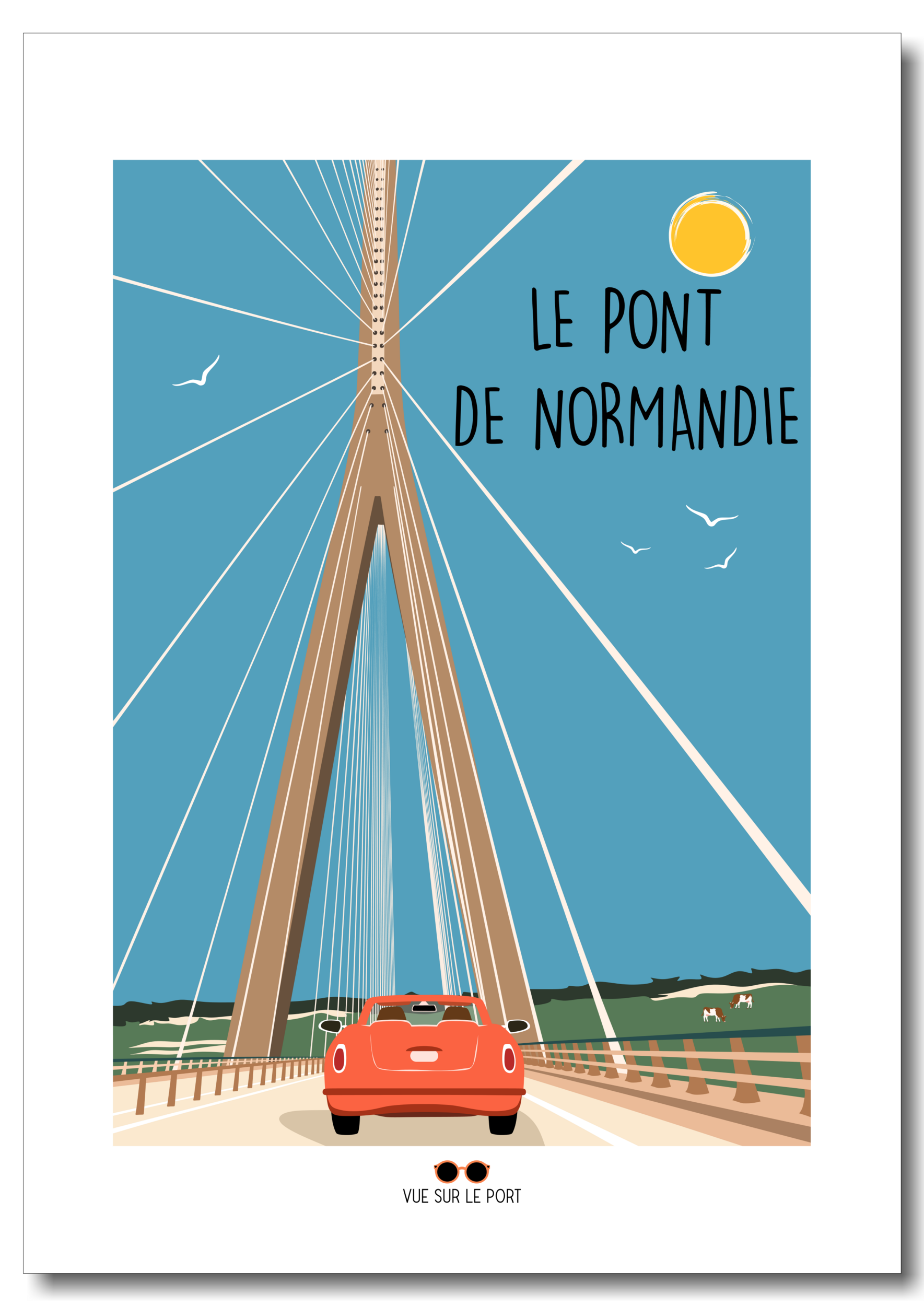 le pont de normandie etsy