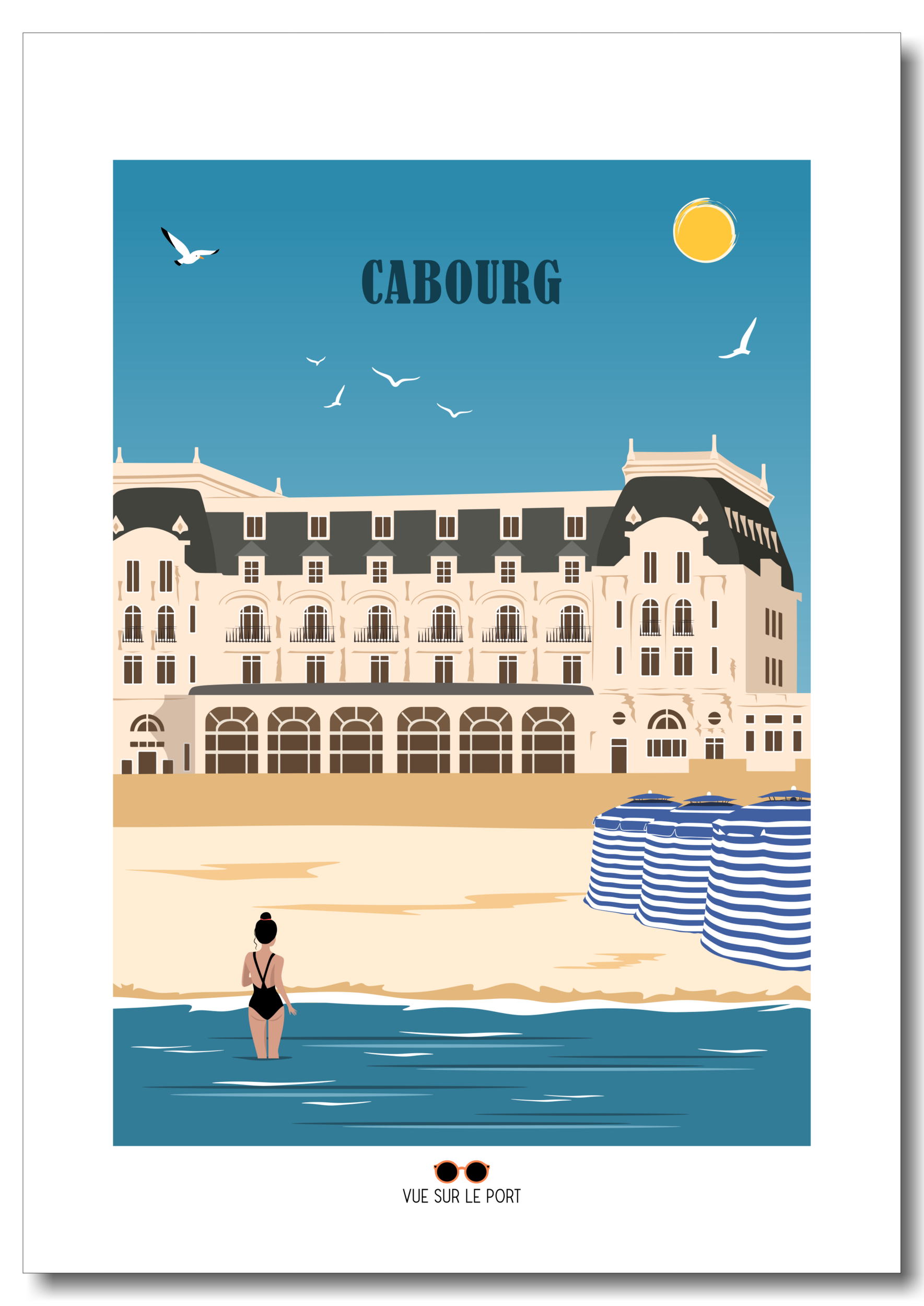 cabourg grand hôtel etsy