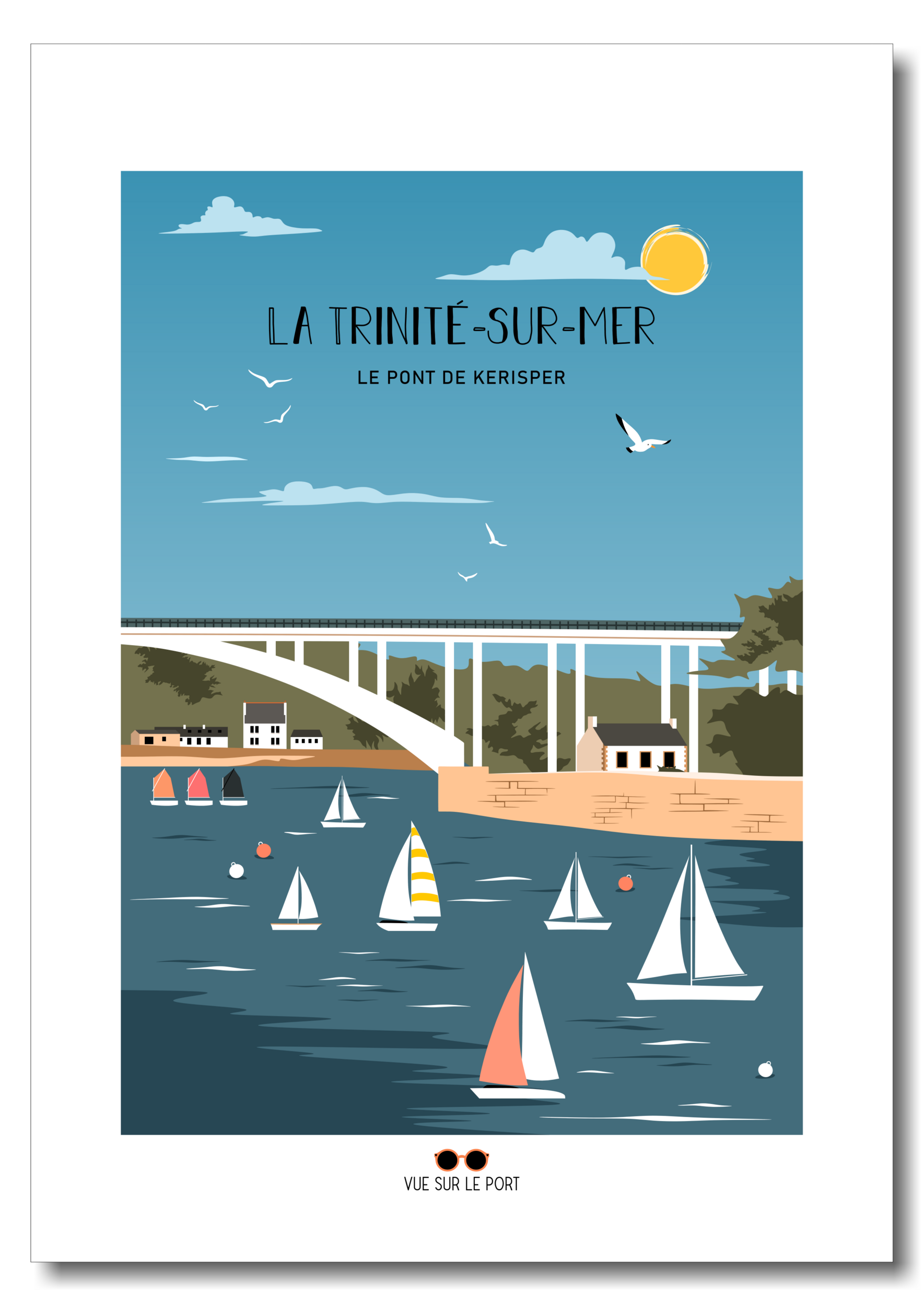 la trinité sur mer pont etsy