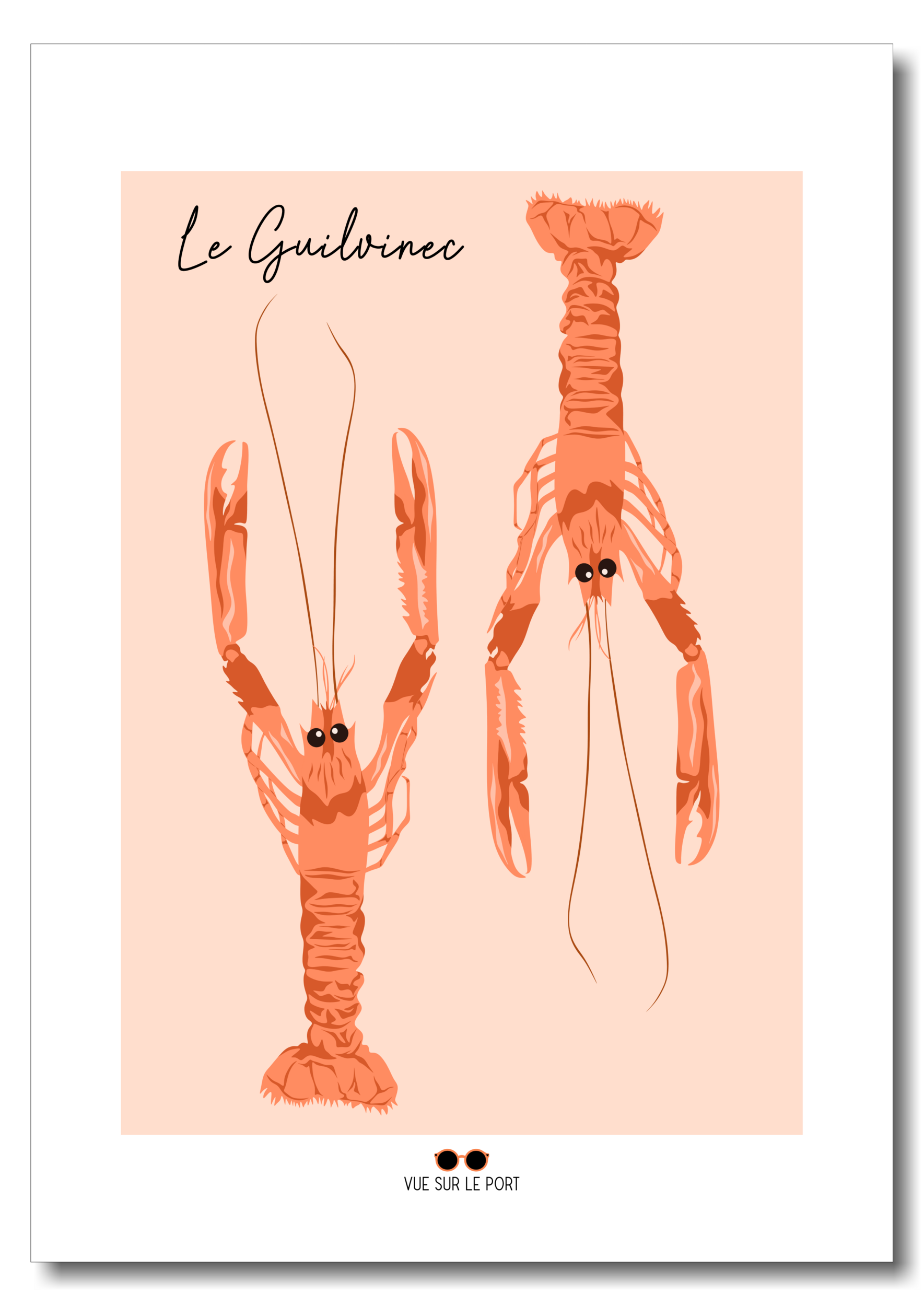 le guilvinec langoustines etsy