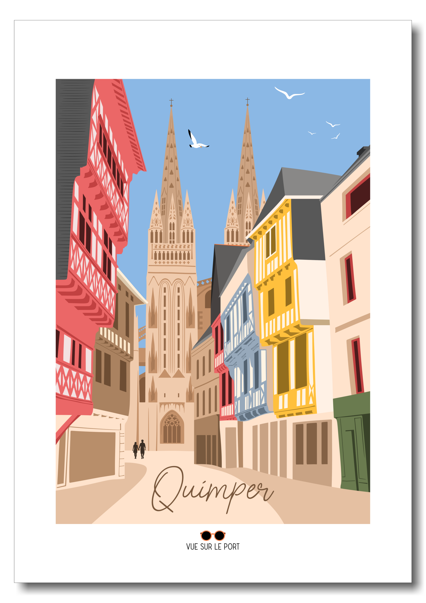 quimper rue etsy