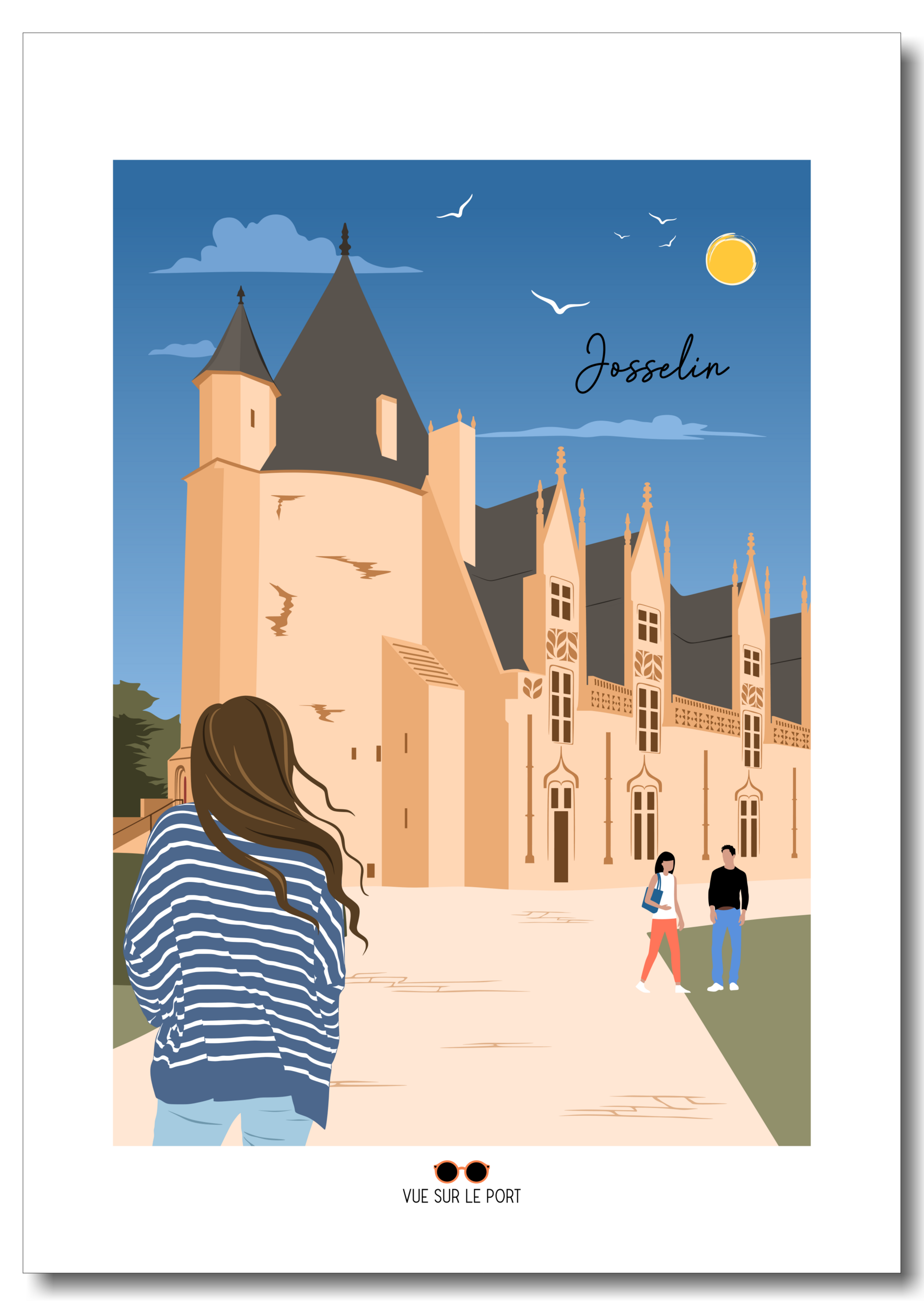château de josselin etsy
