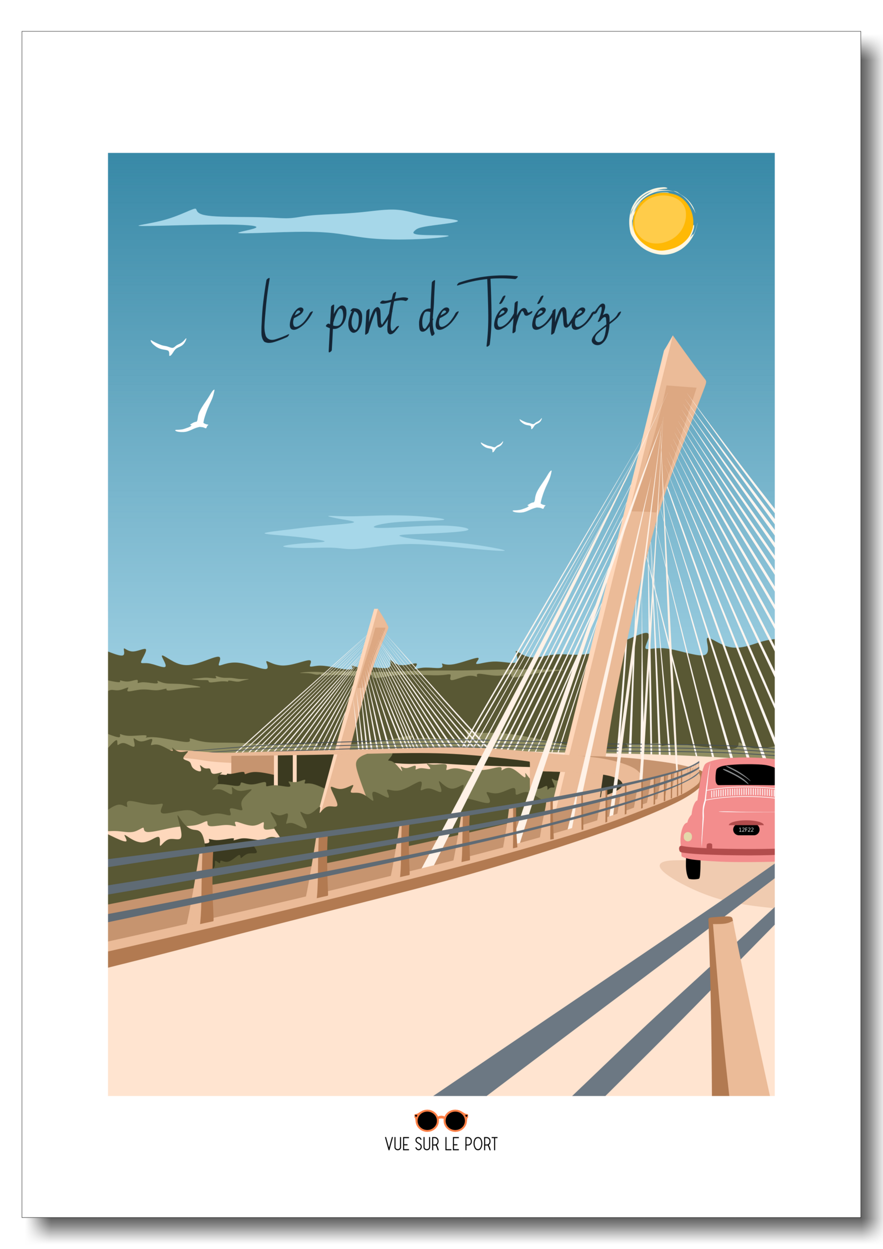 le pont de térénez etsy