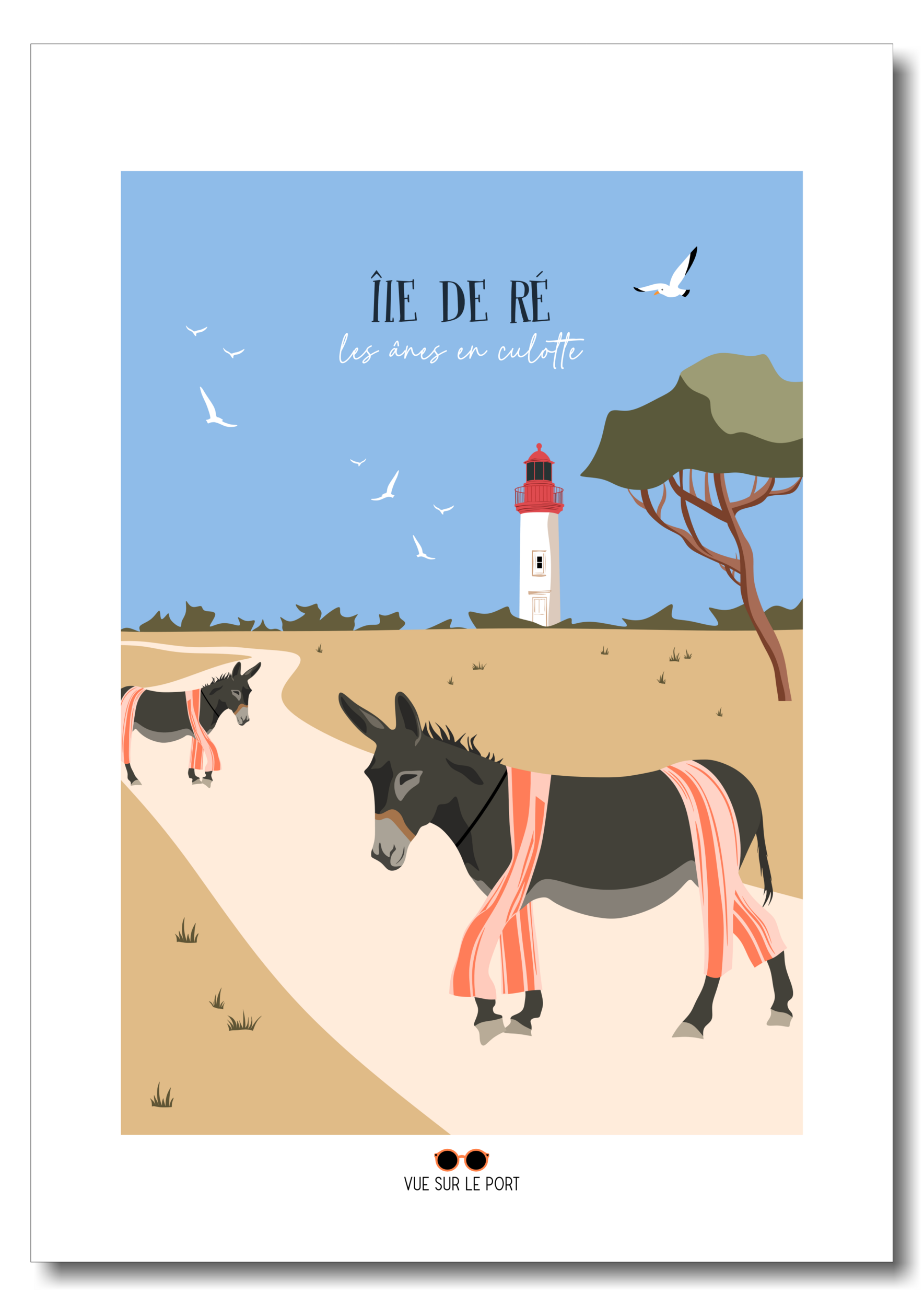 île de ré ânes culotte etsy