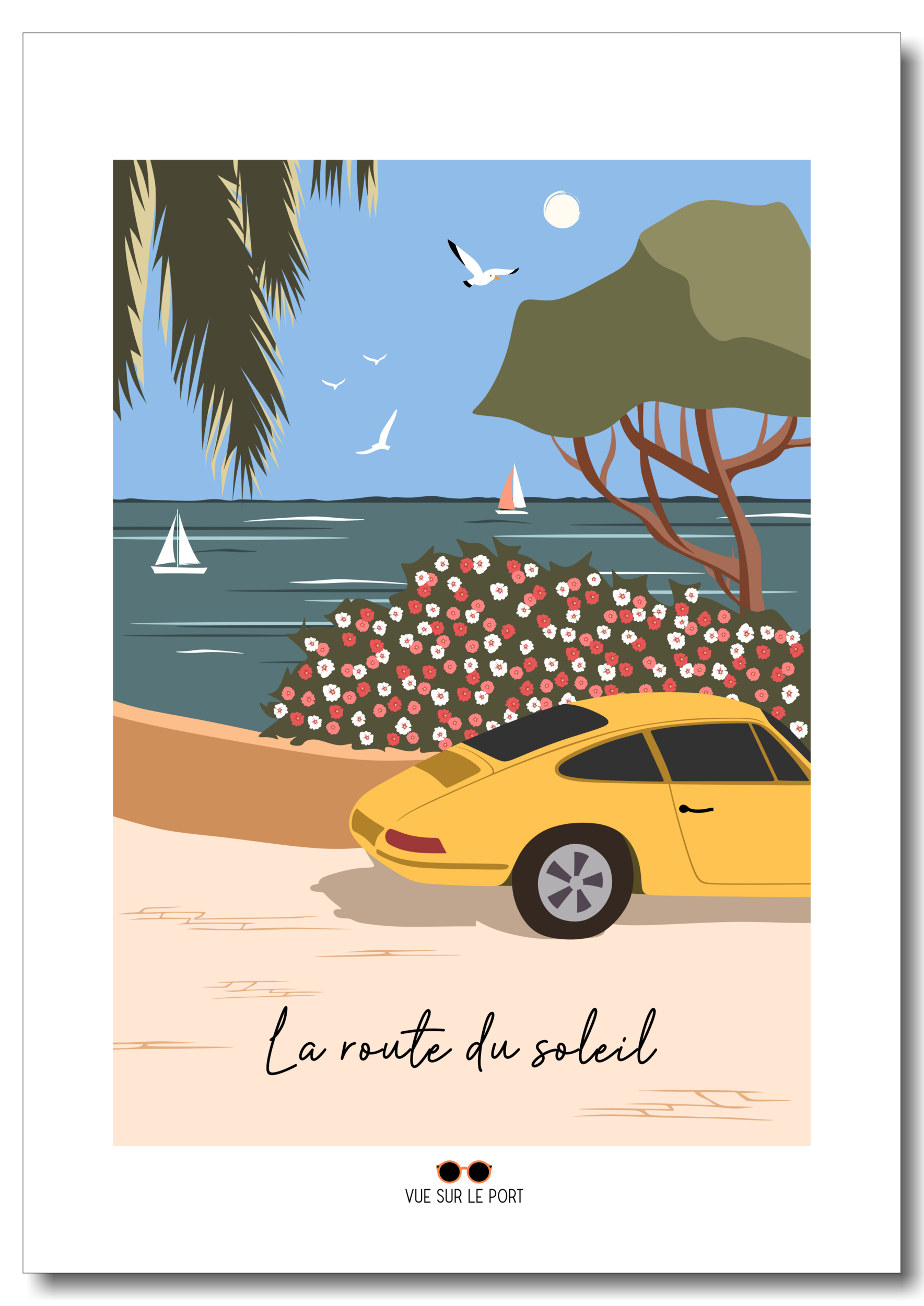 la route du soleil etsy