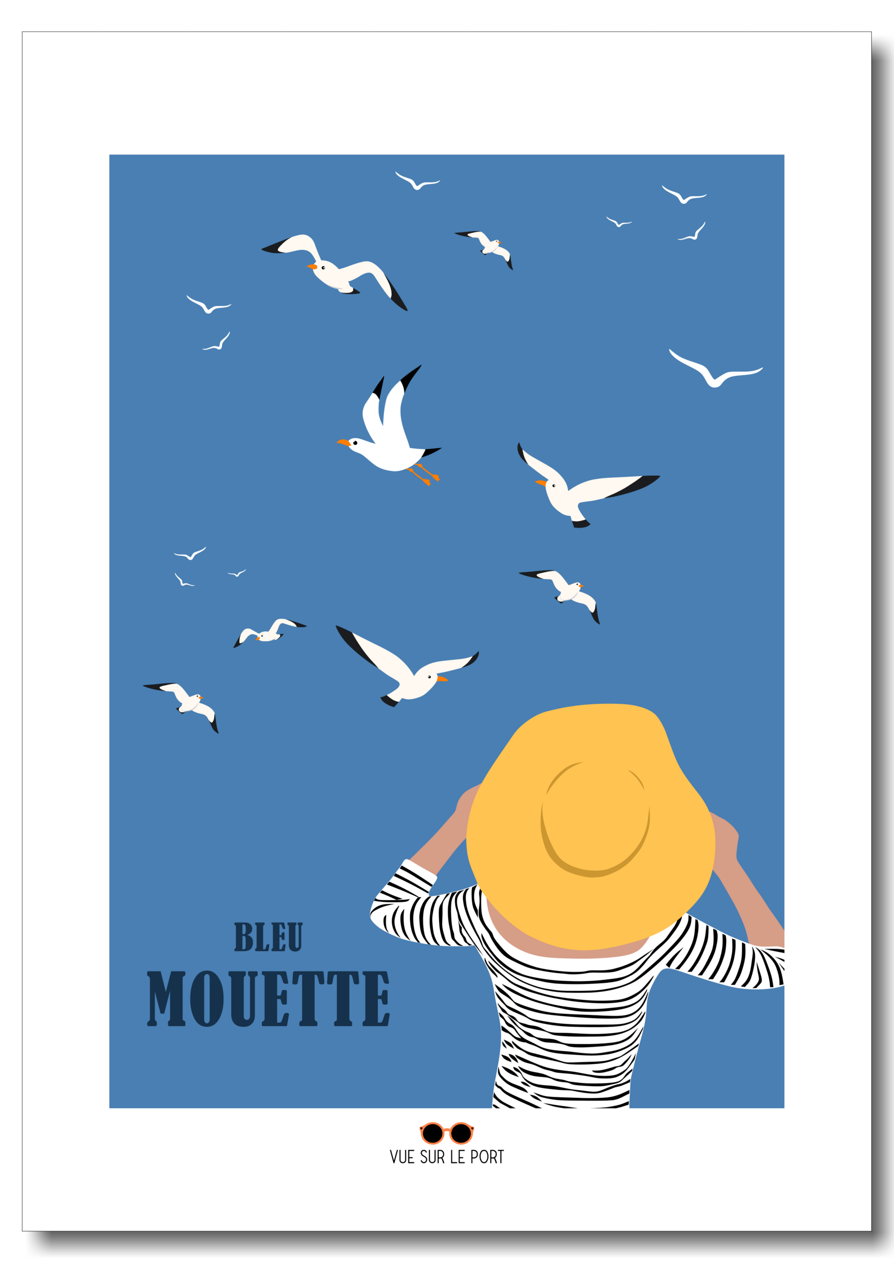 bleu mouette etsy
