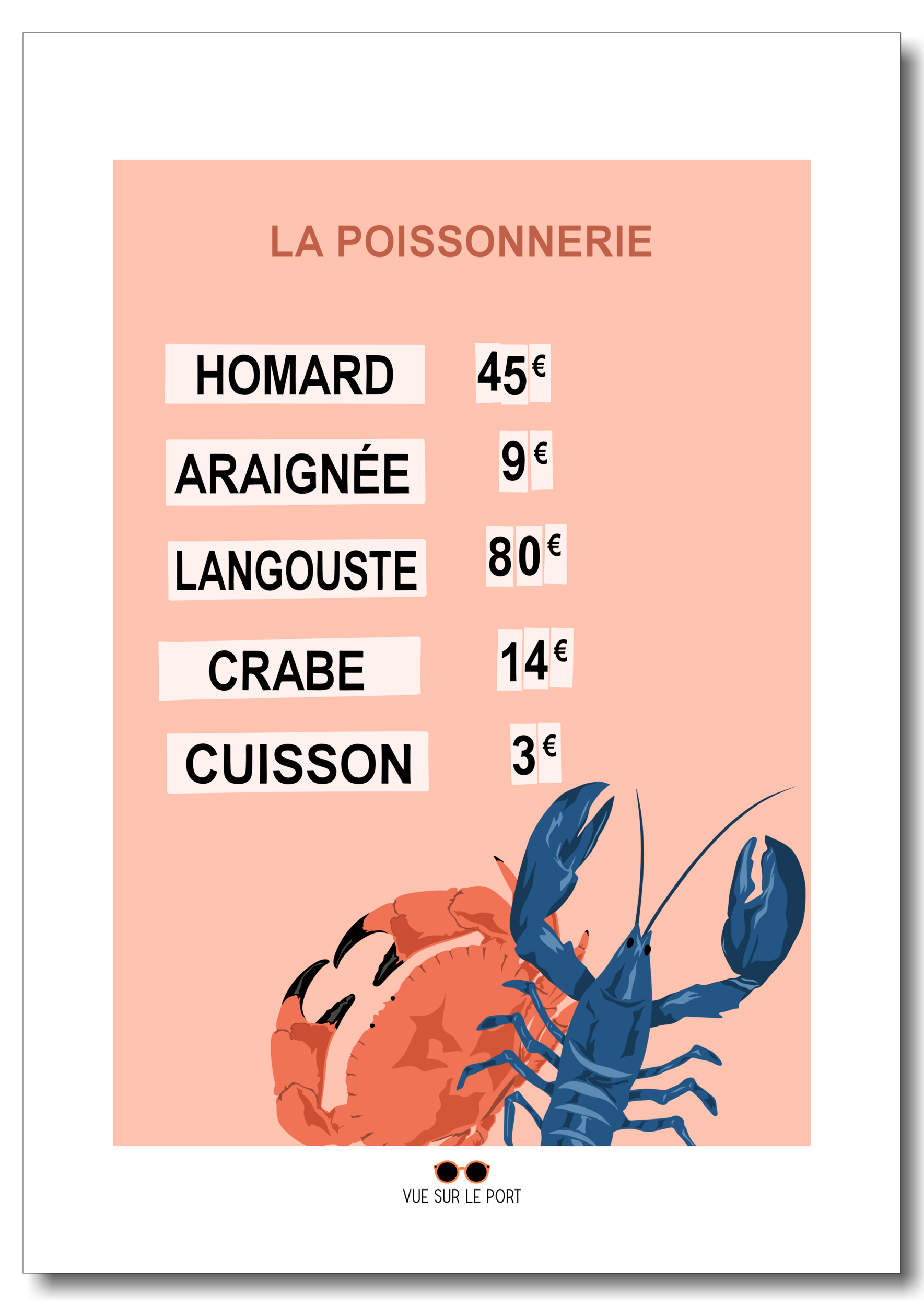 la poissonnerie etsy