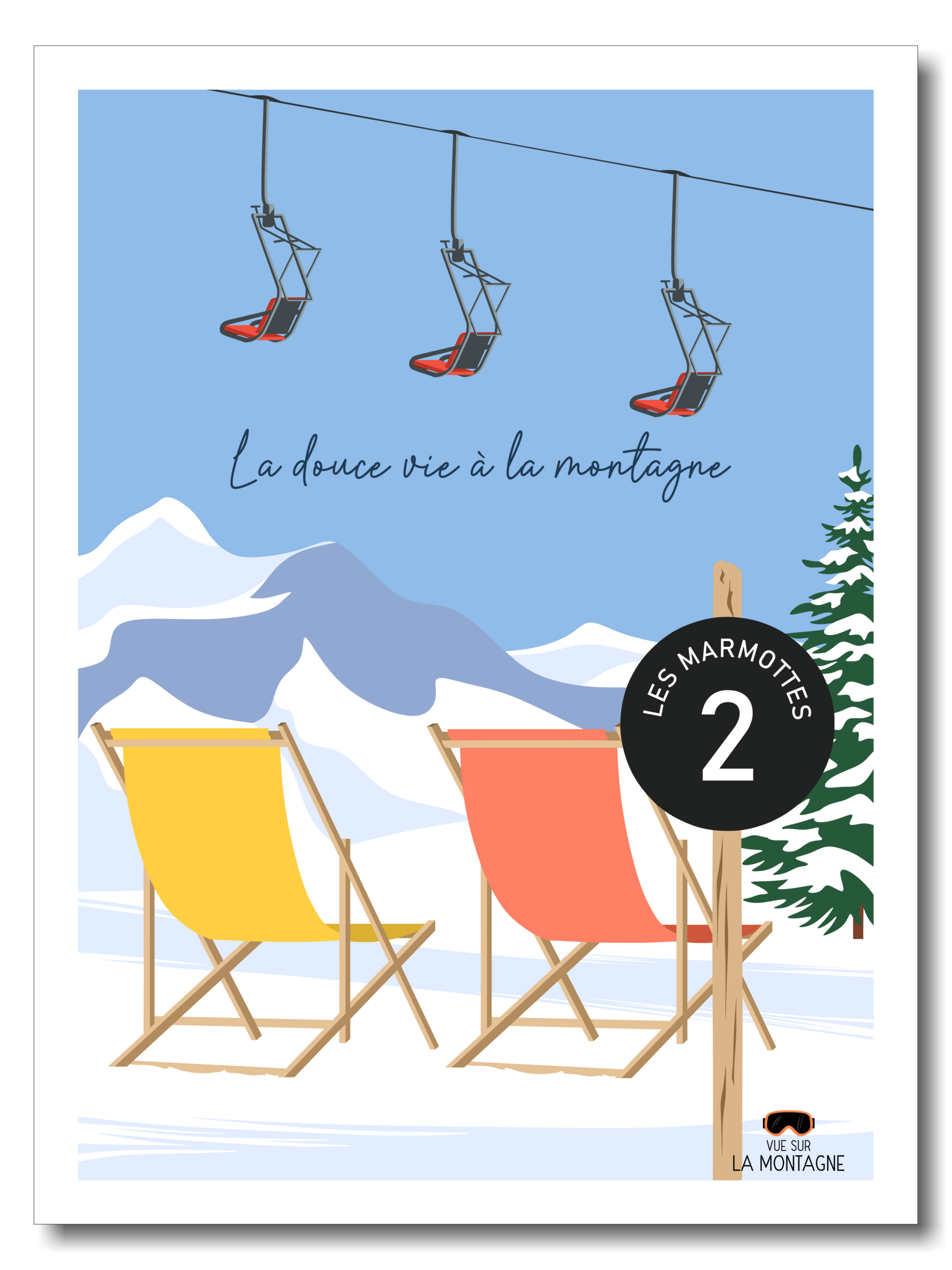 la douce vie à la montagne etsy