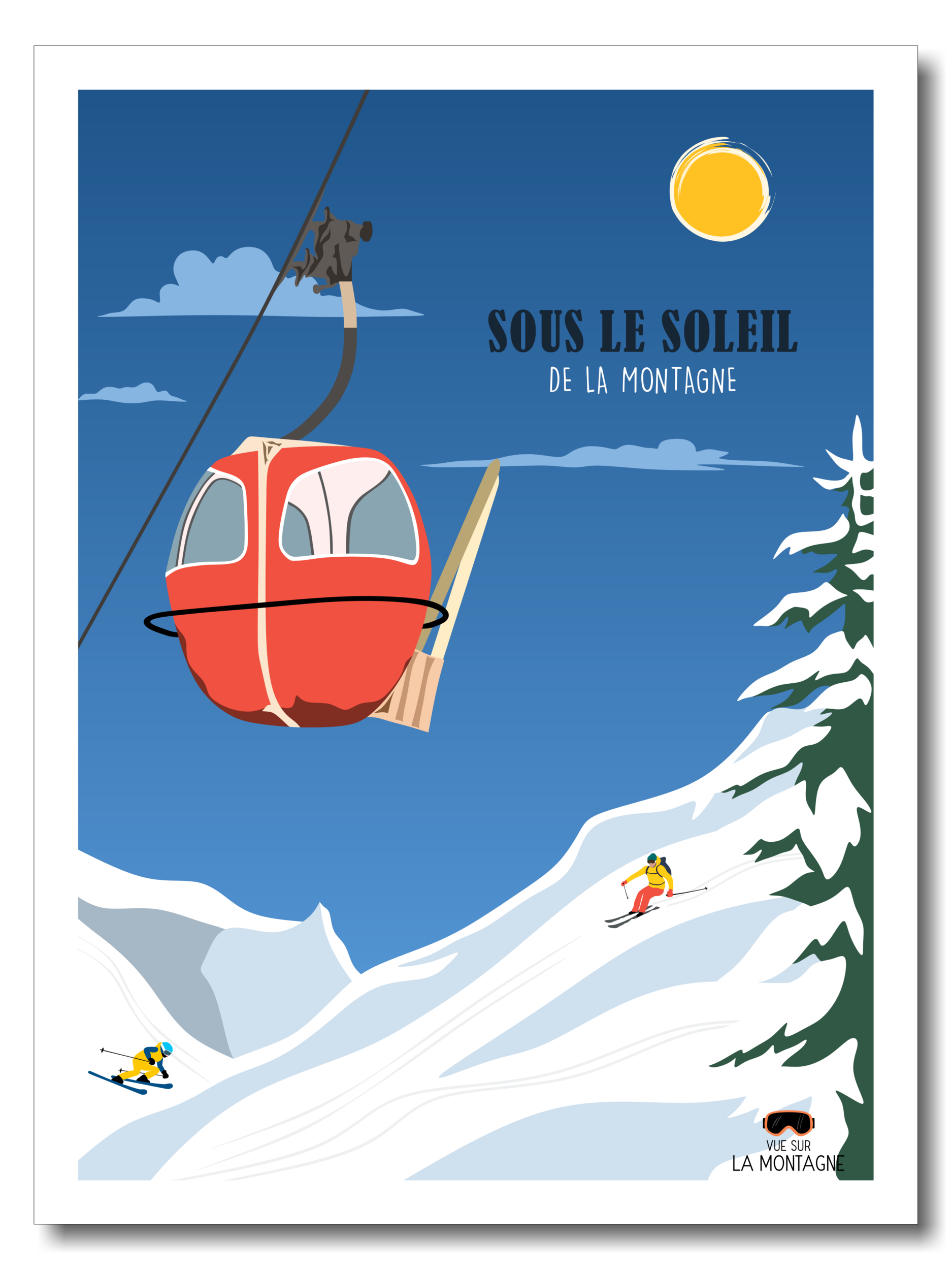 sous le soleil de la montagne etsy