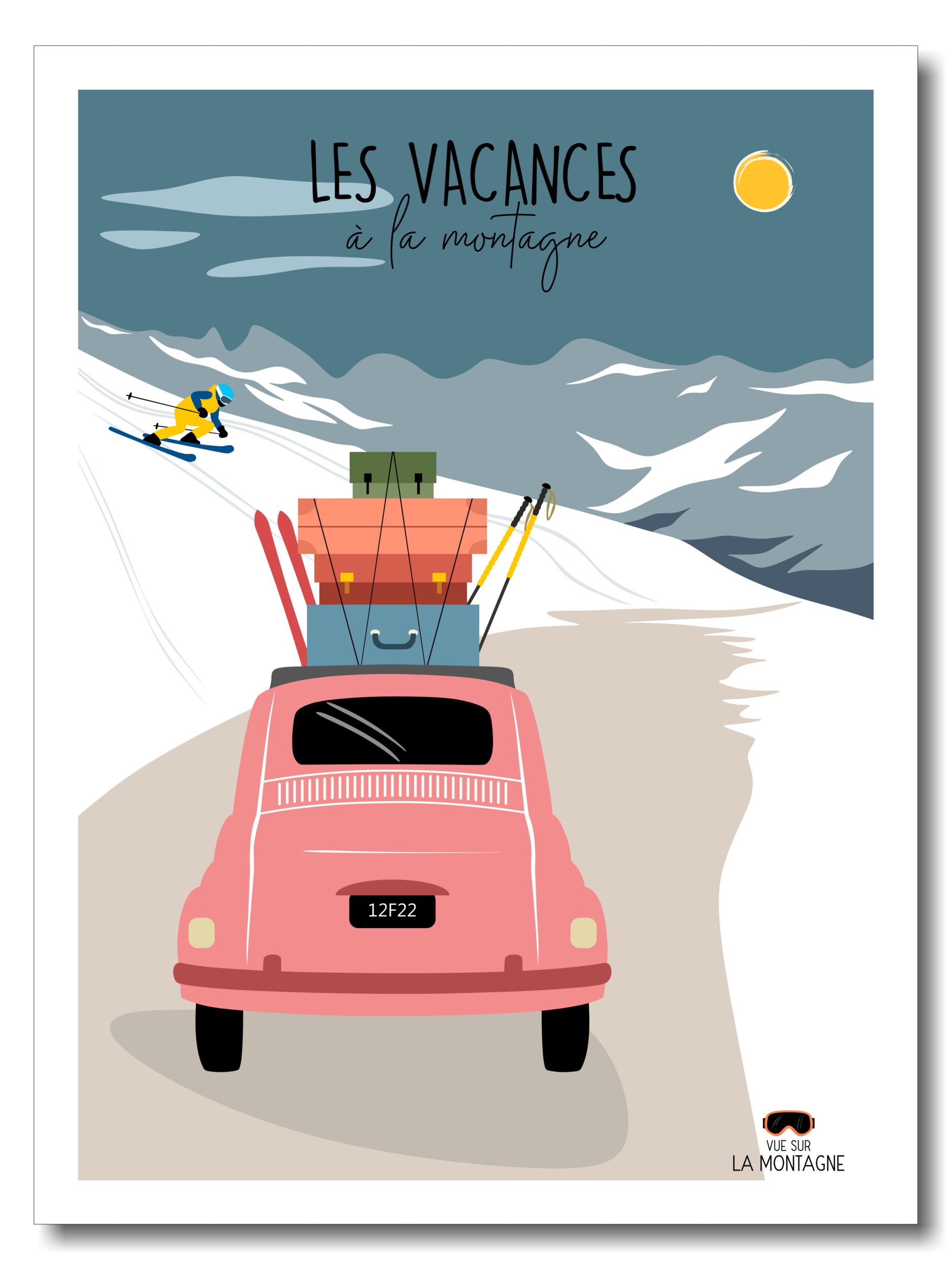 les vacances à la montagne etsy