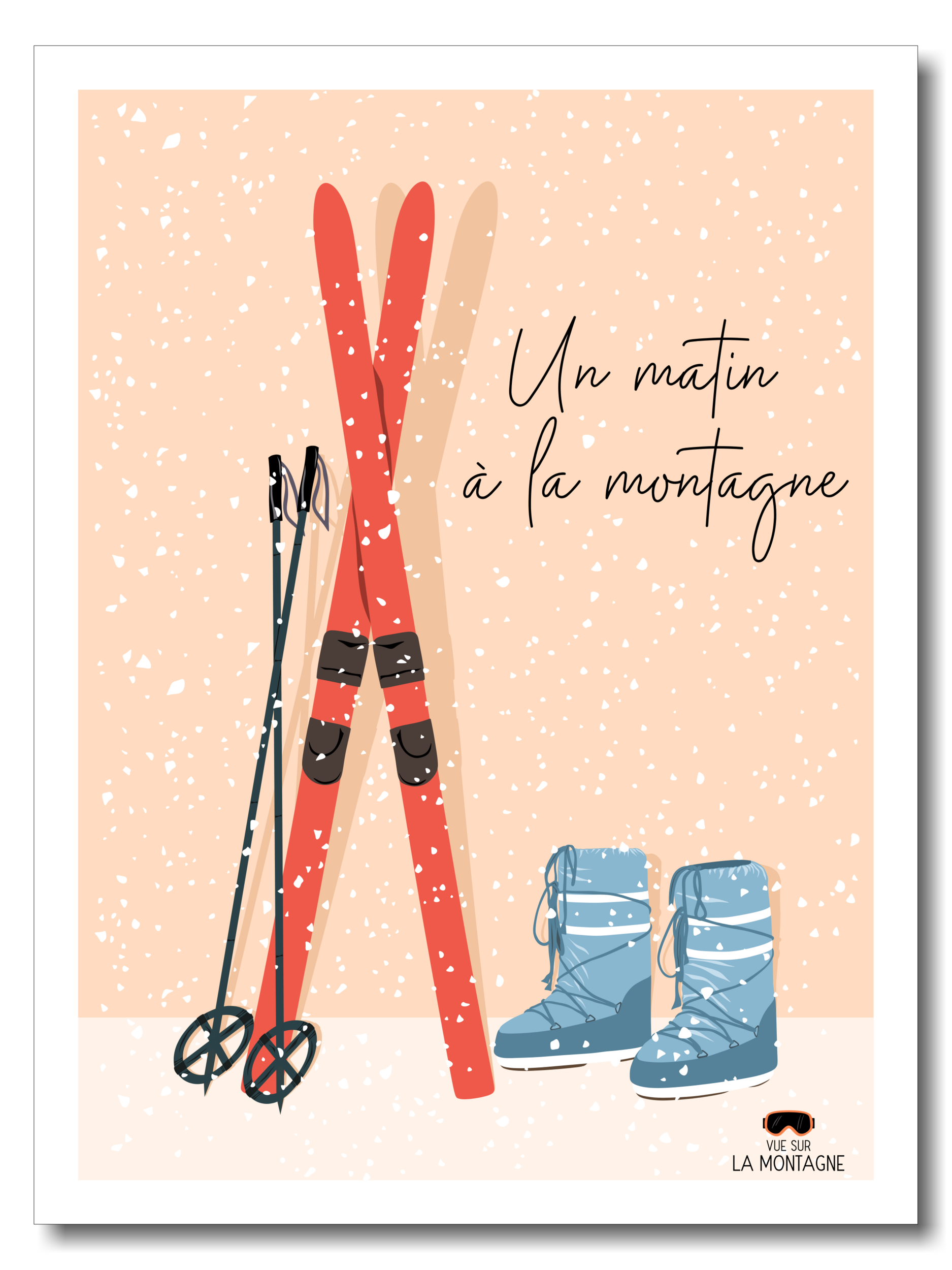un matin à la montagne etsy