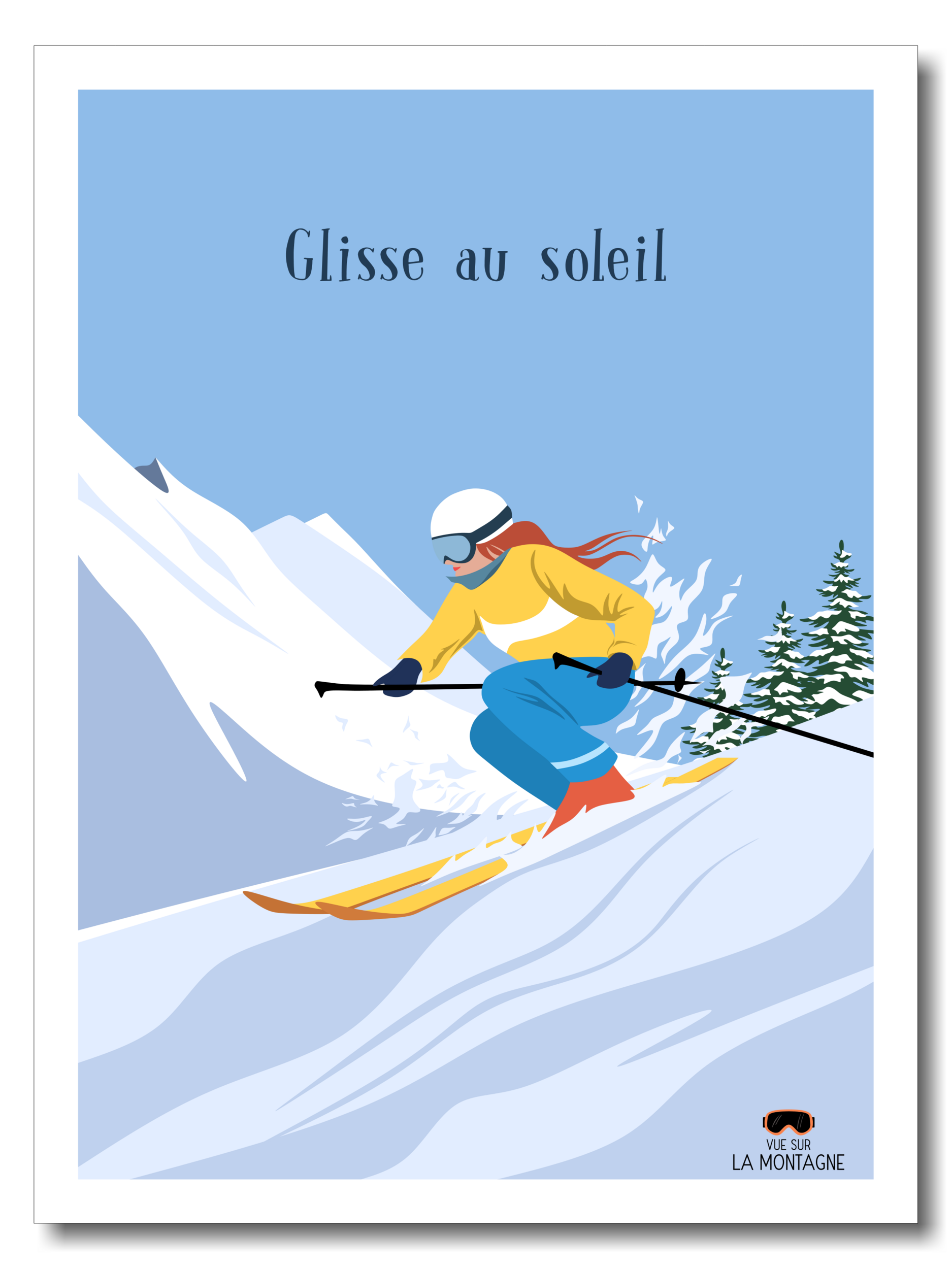 glisse au soleil etsy
