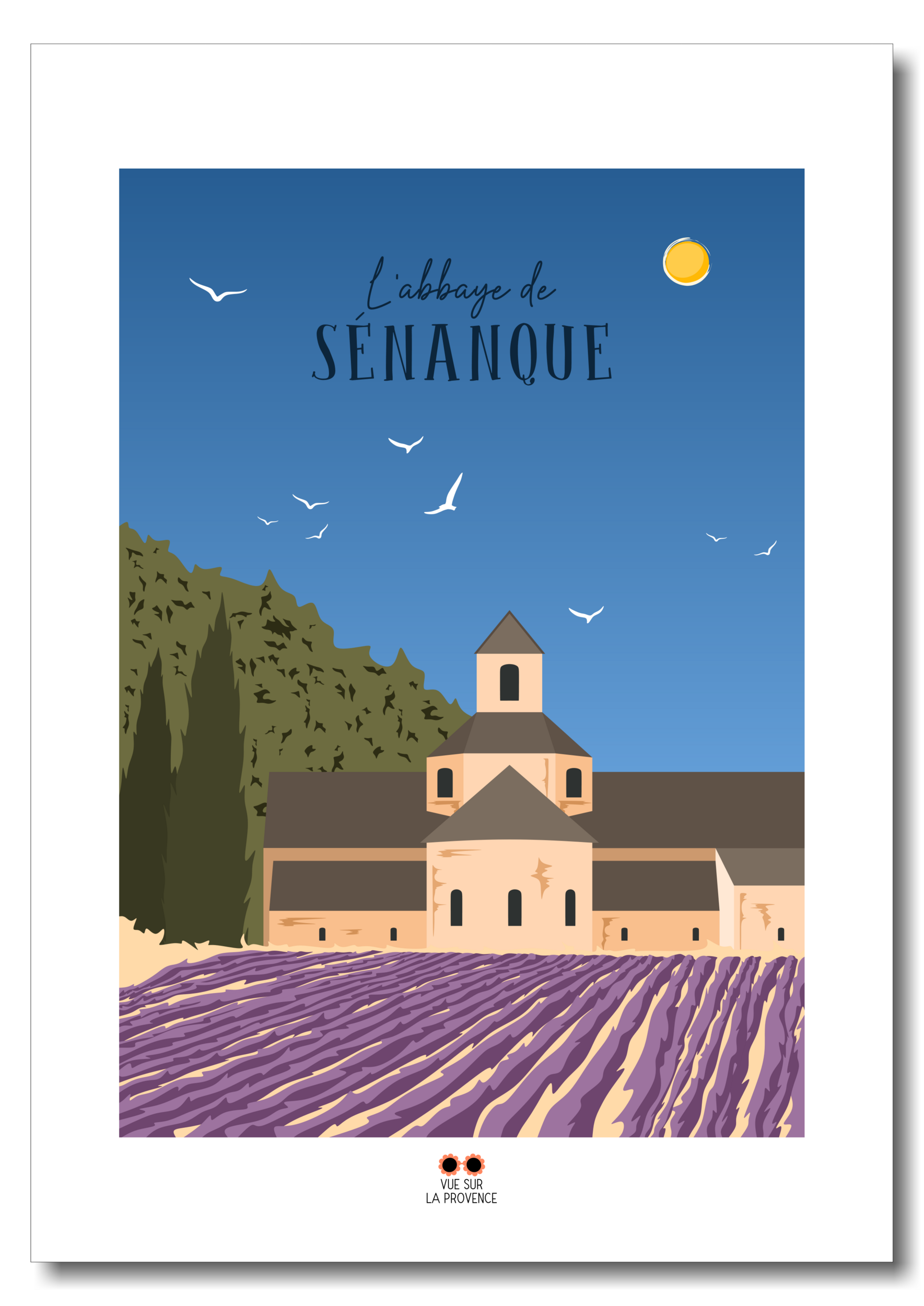 provence abbaye de sénanque etsy