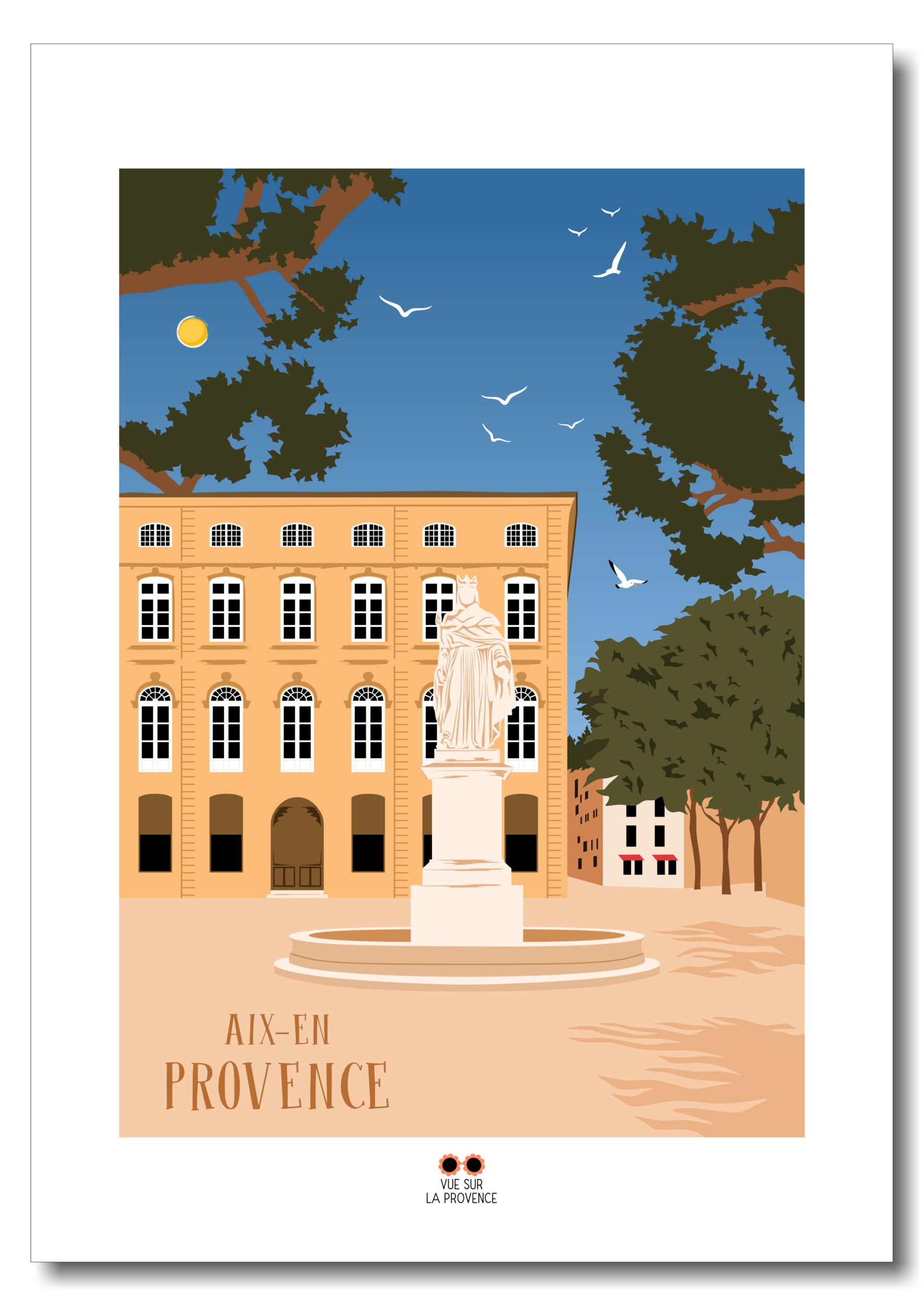 provence aix en provence etsy