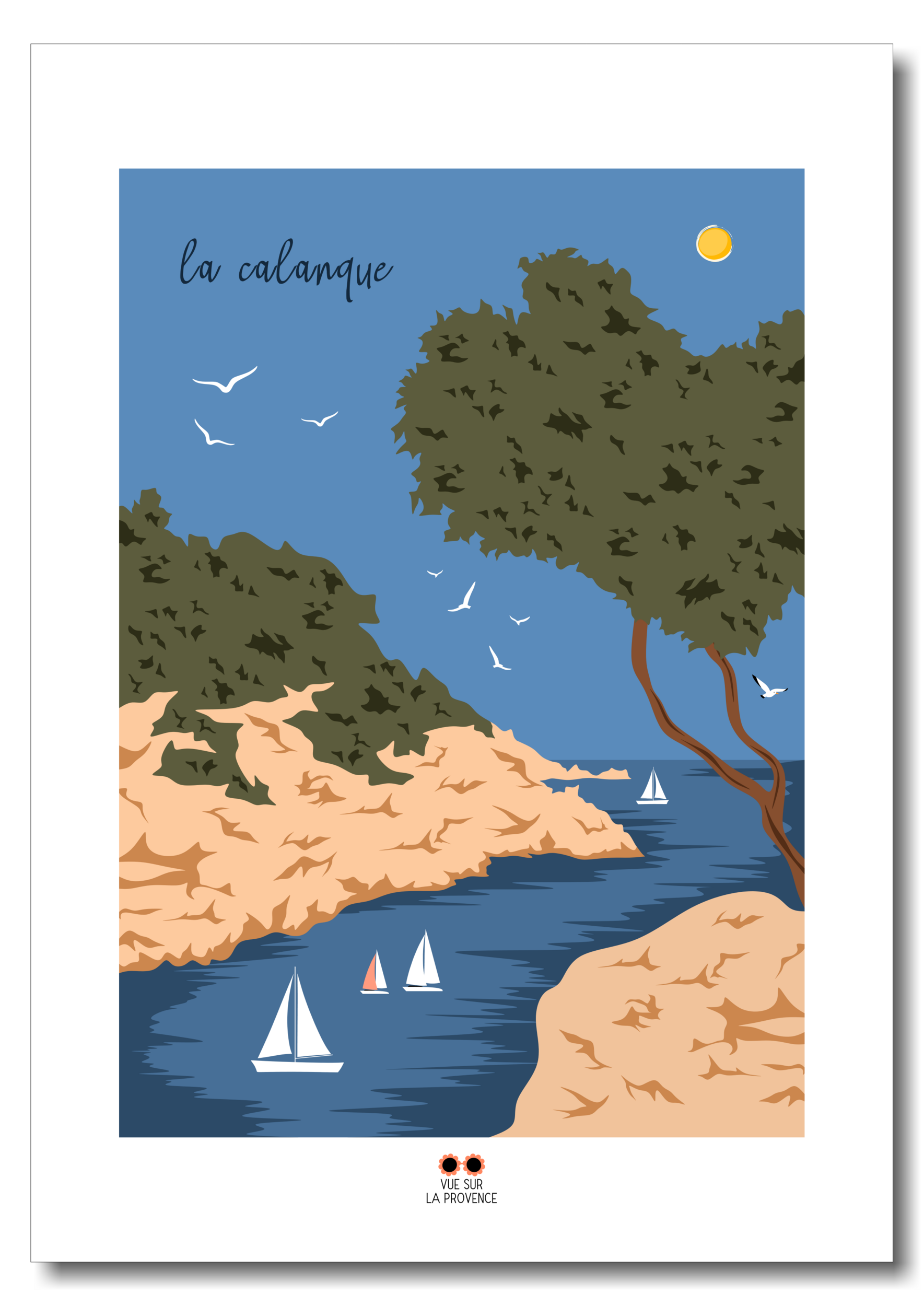 provence la calanque etsy