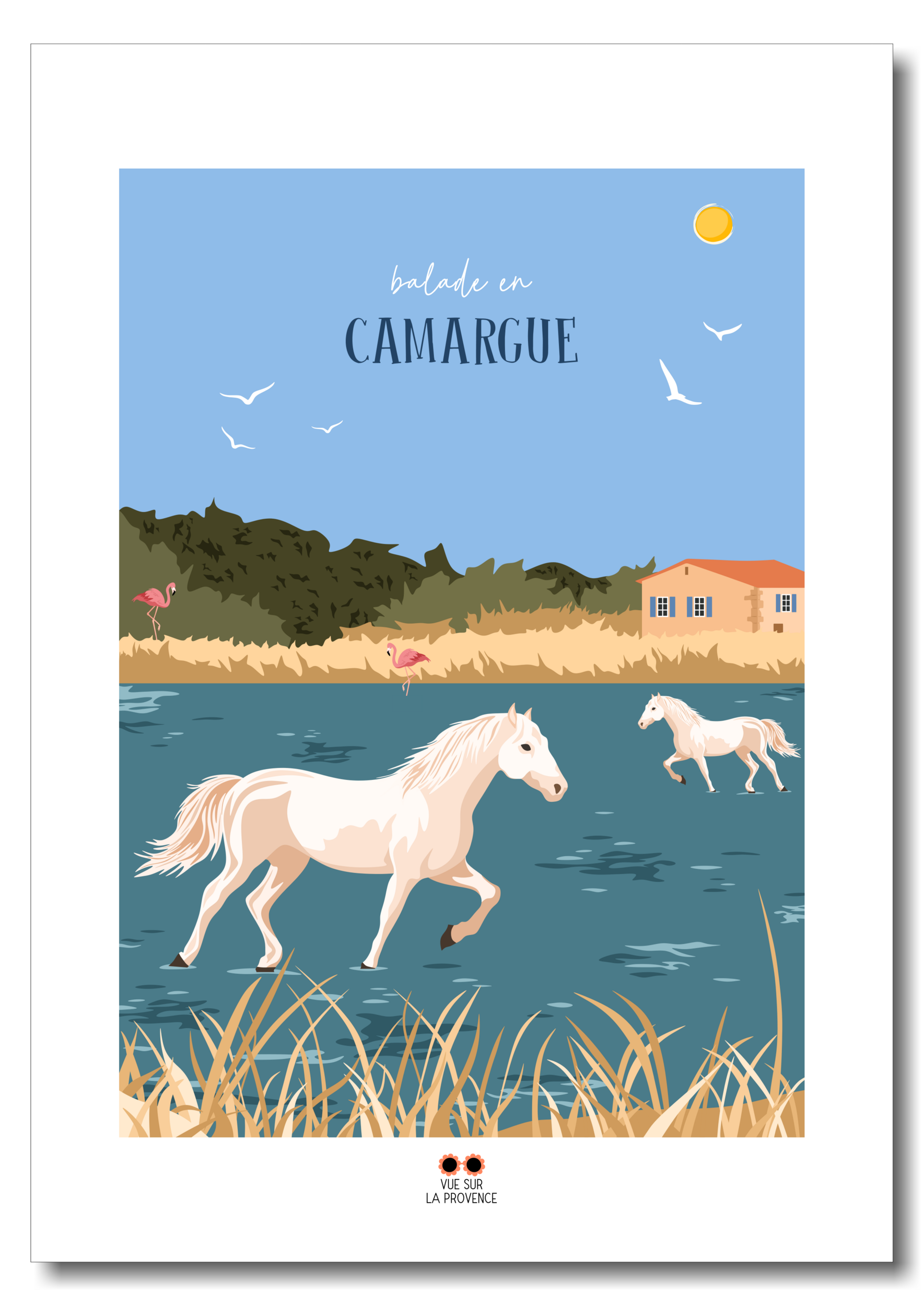 provence balade en camargue etsy