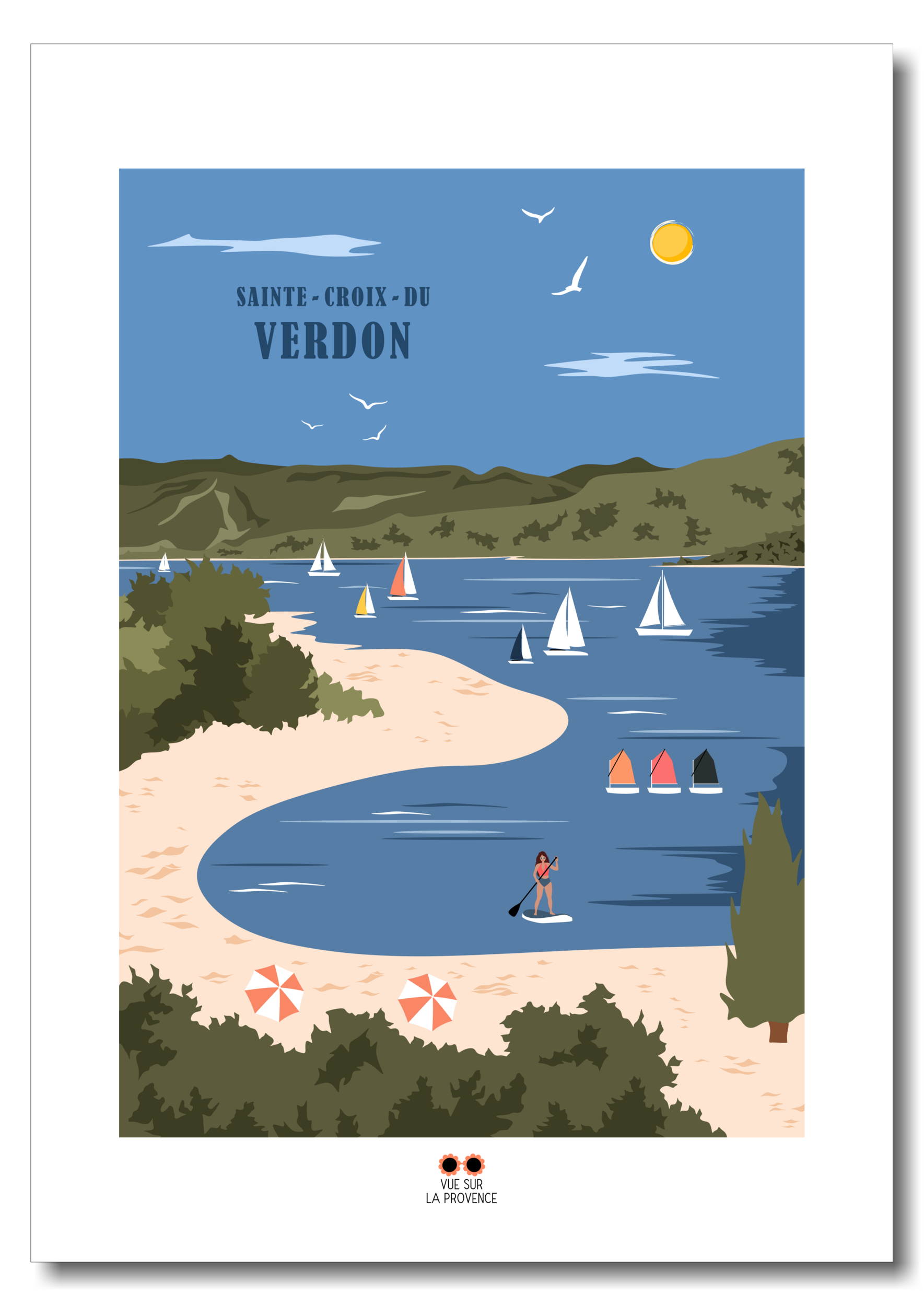 provence sainte croix du verdon etsy