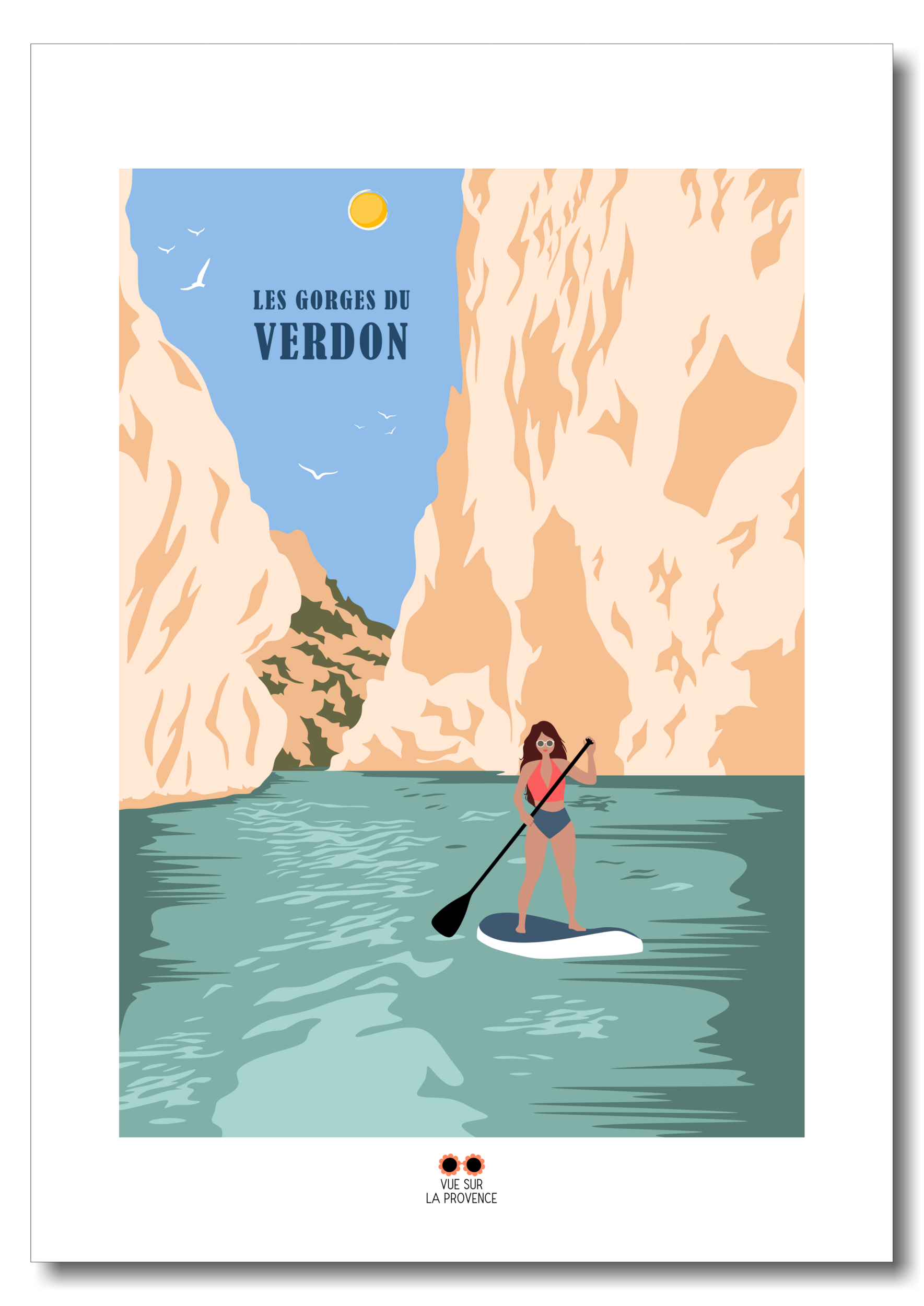 provence les gorges du verdon etsy