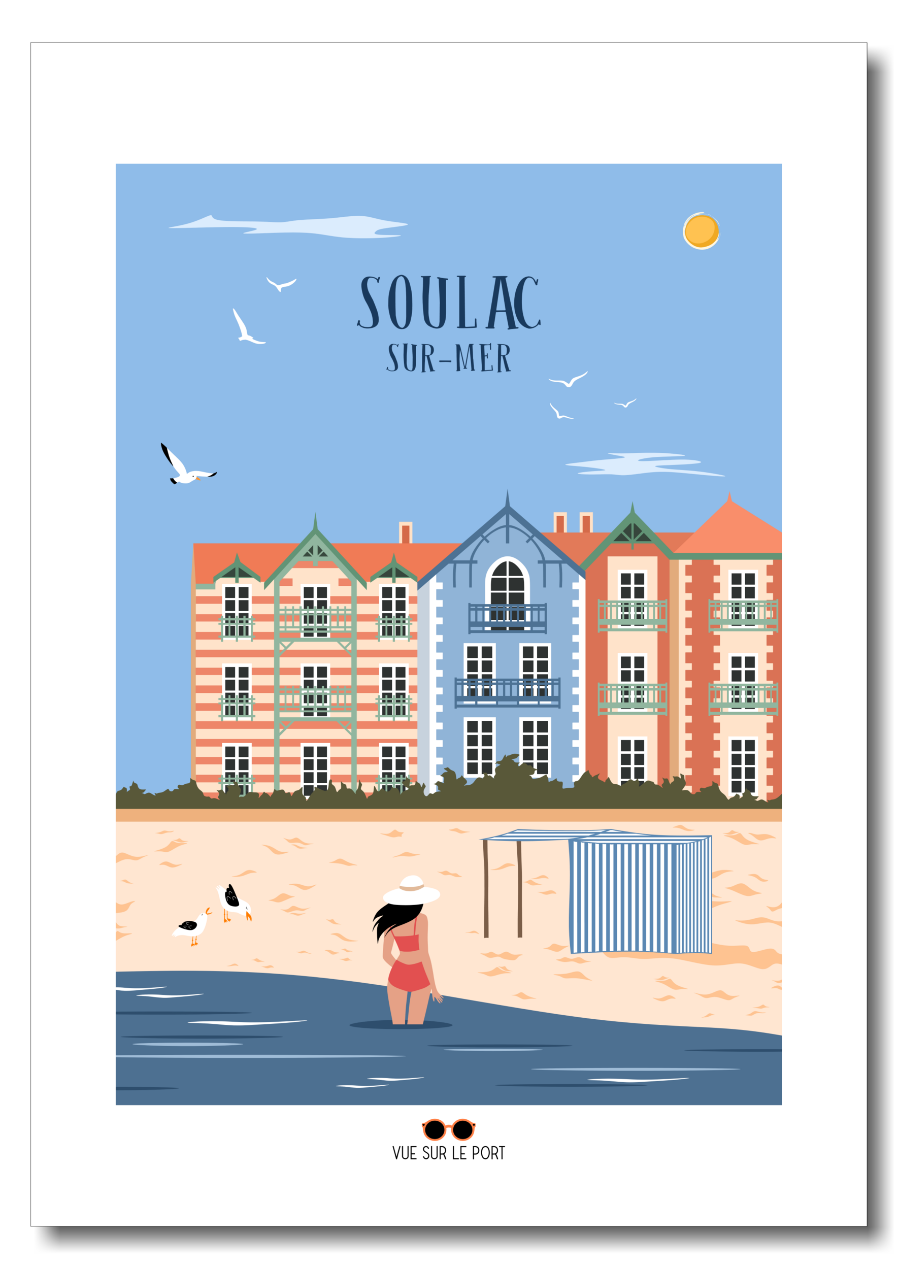 soulac sur mer villas etsy
