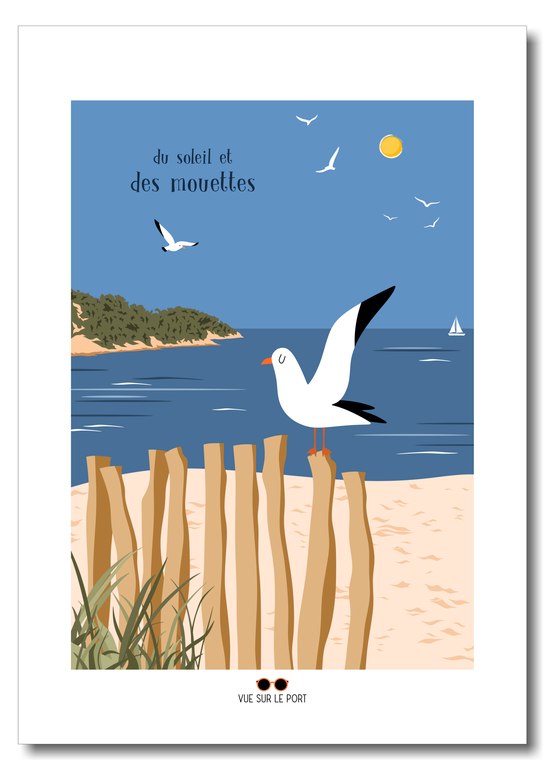 du soleil et des mouettes etsy