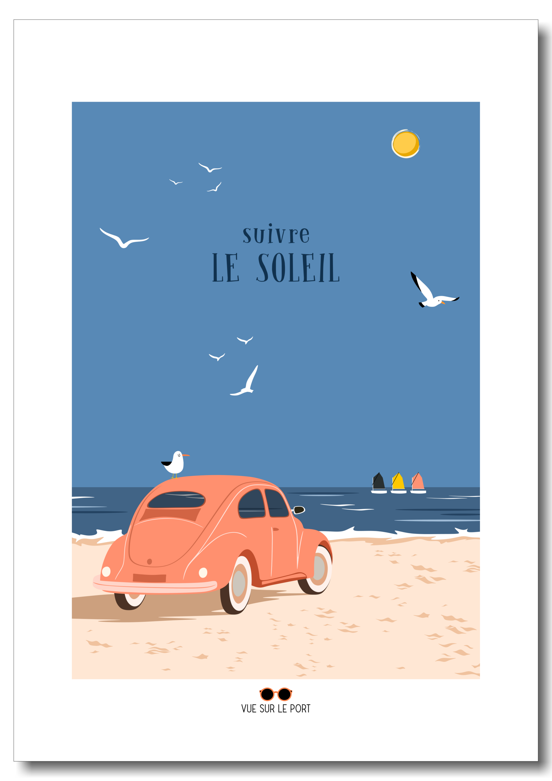 suivre le soleil etsy