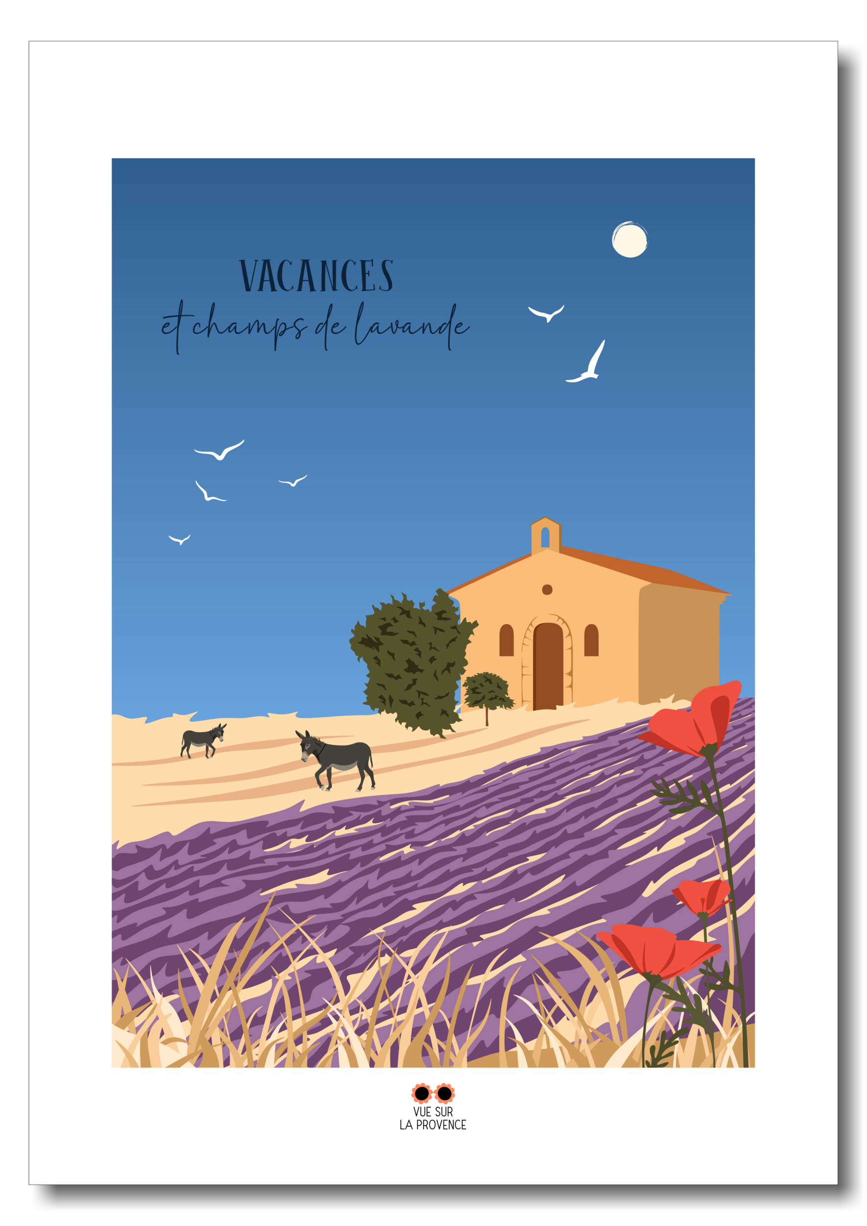 provence vacances et champs de lavande etsy