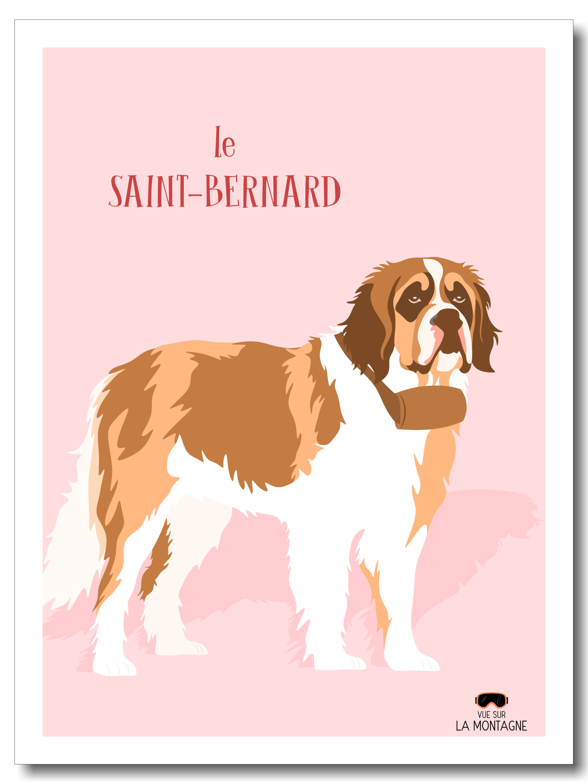 le saint bernard etsy