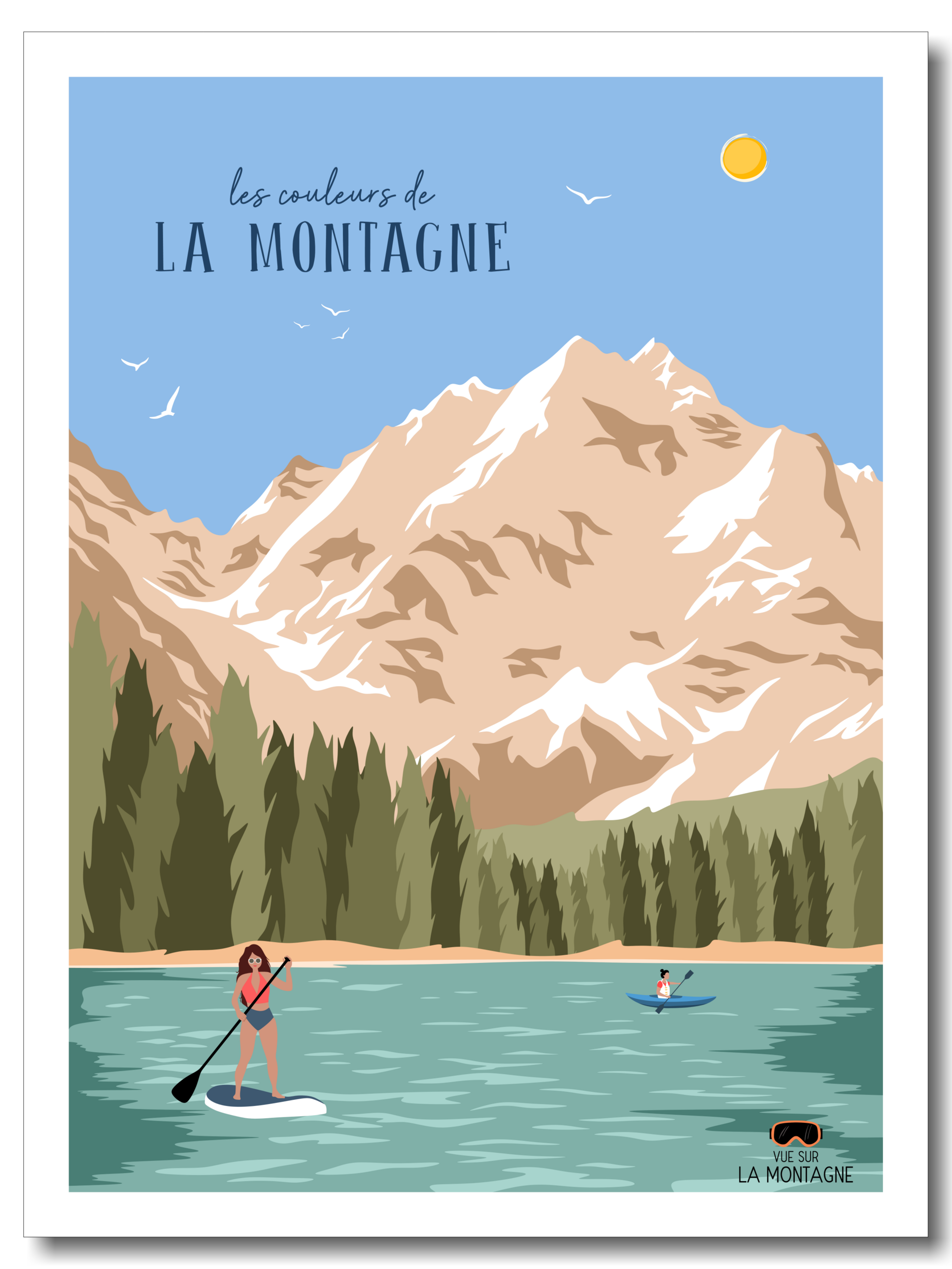 les couleurs de la montagne etsy