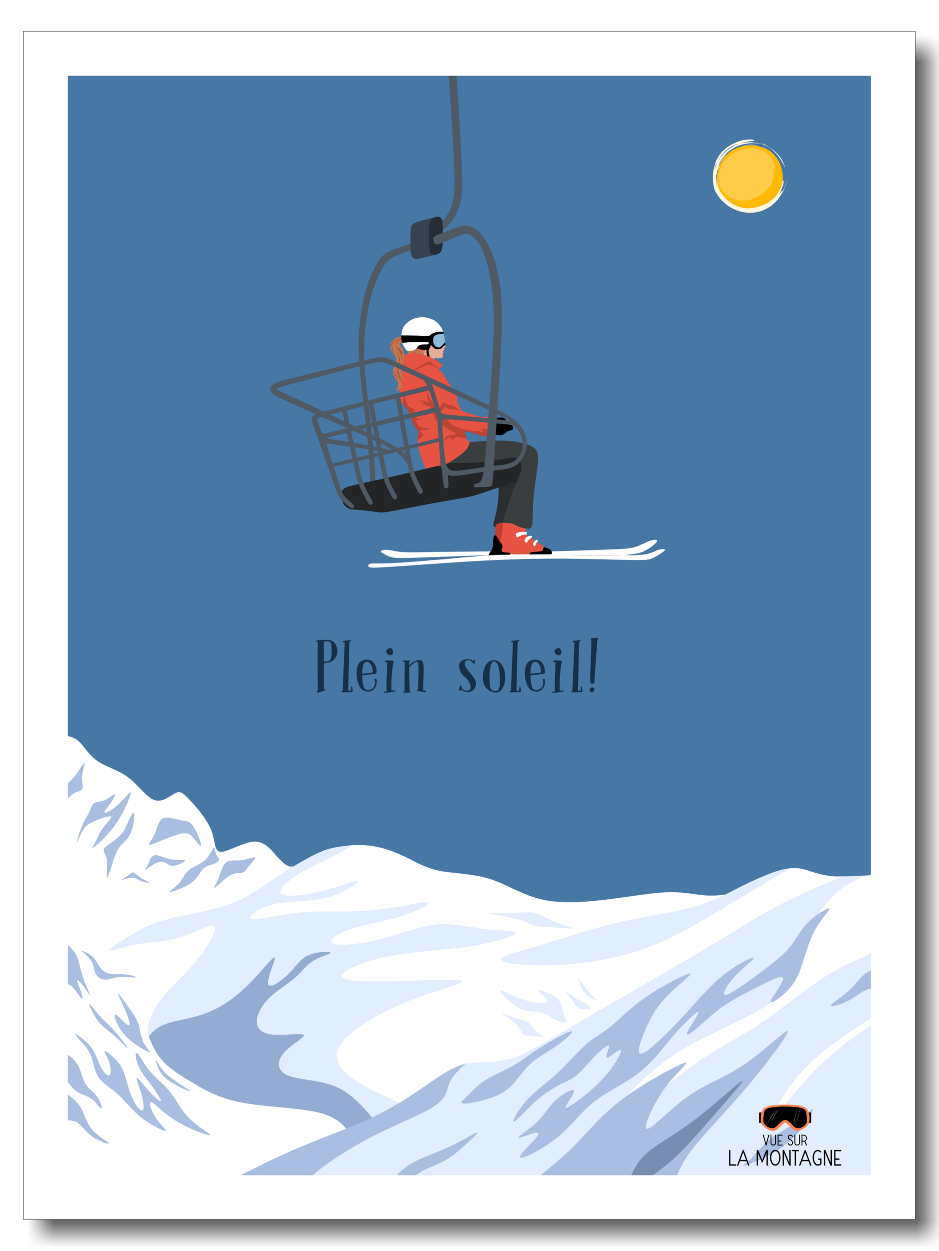 plein soleil! montagne etsy