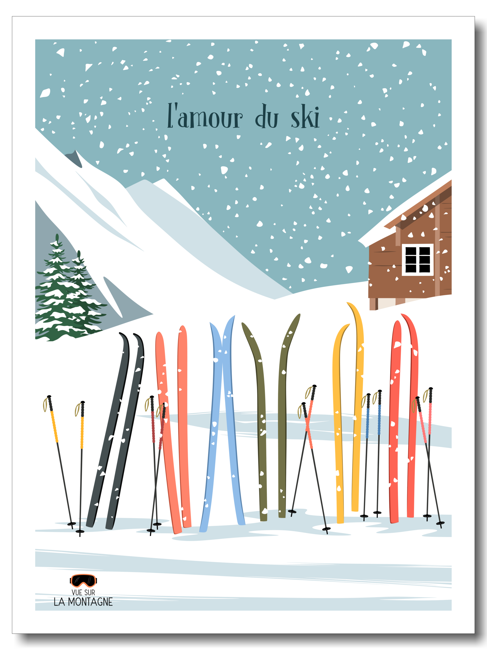 lamour du ski etsy