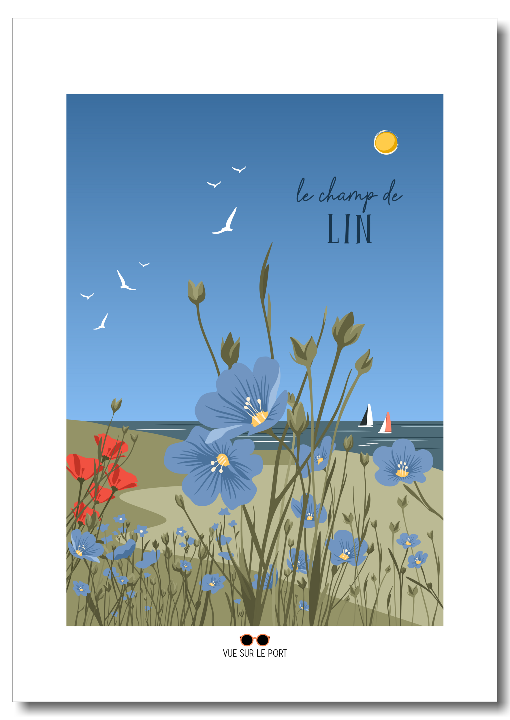 le champ de lin etsy