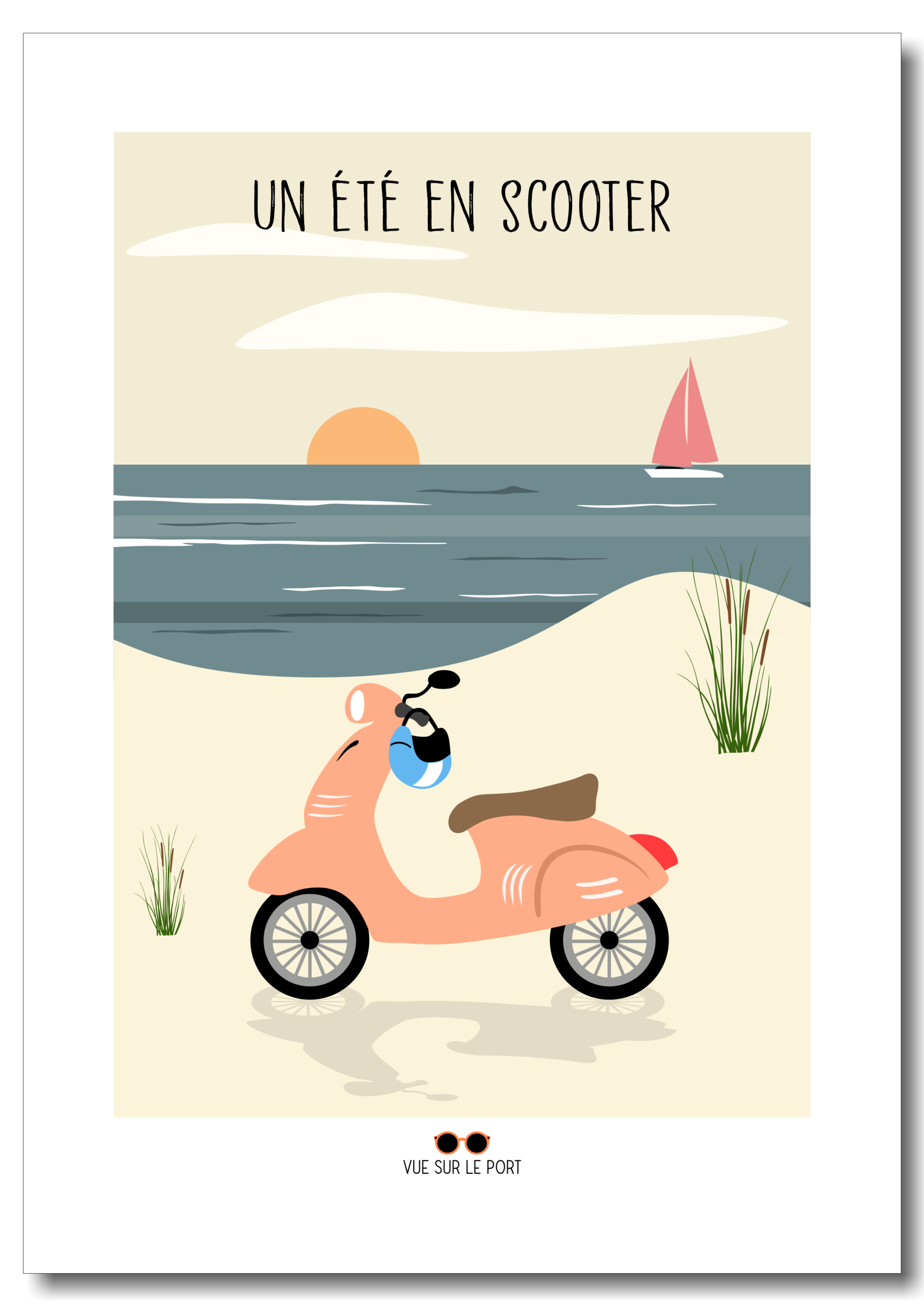 un été en scooter etsy