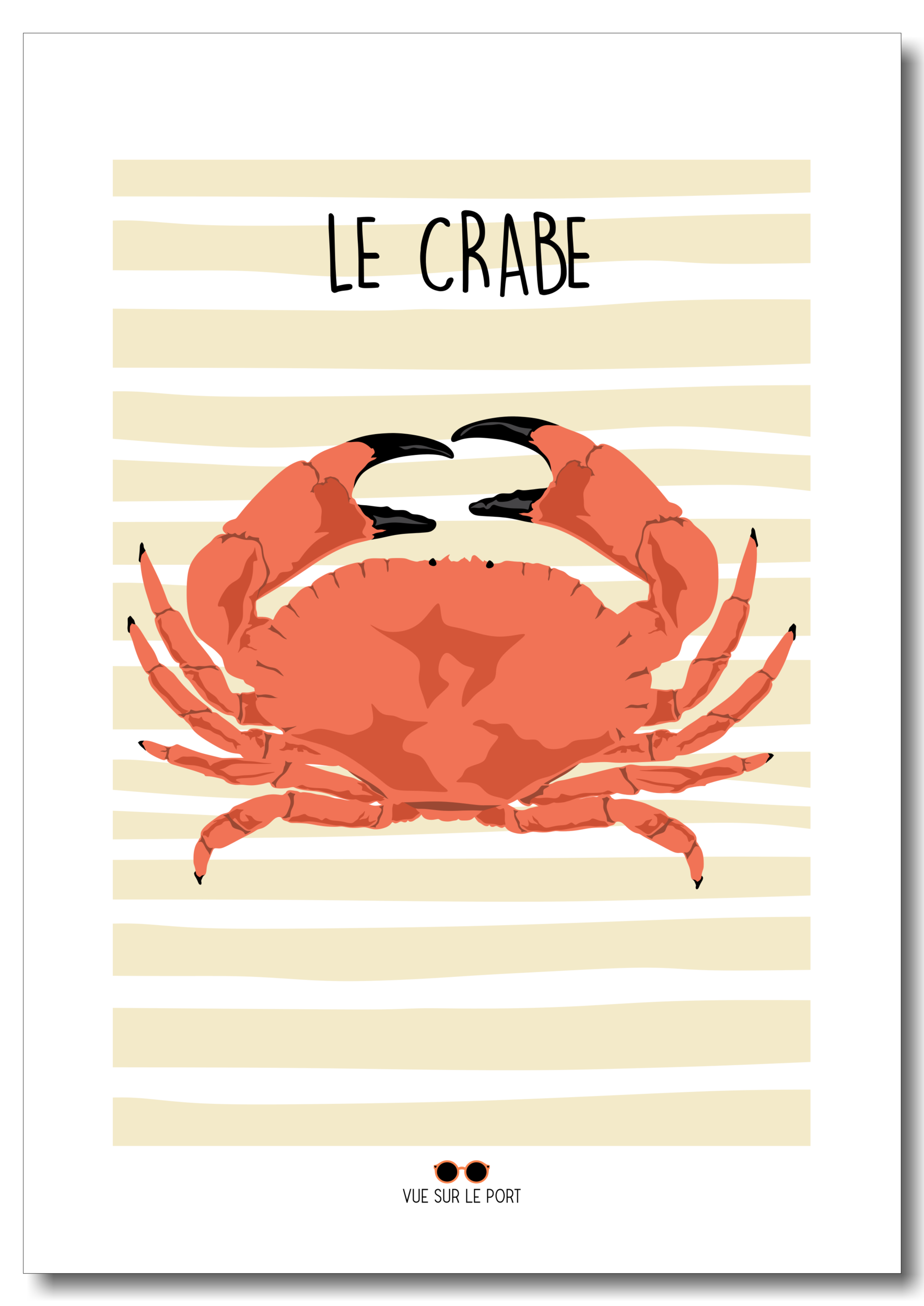 le crabe etsy